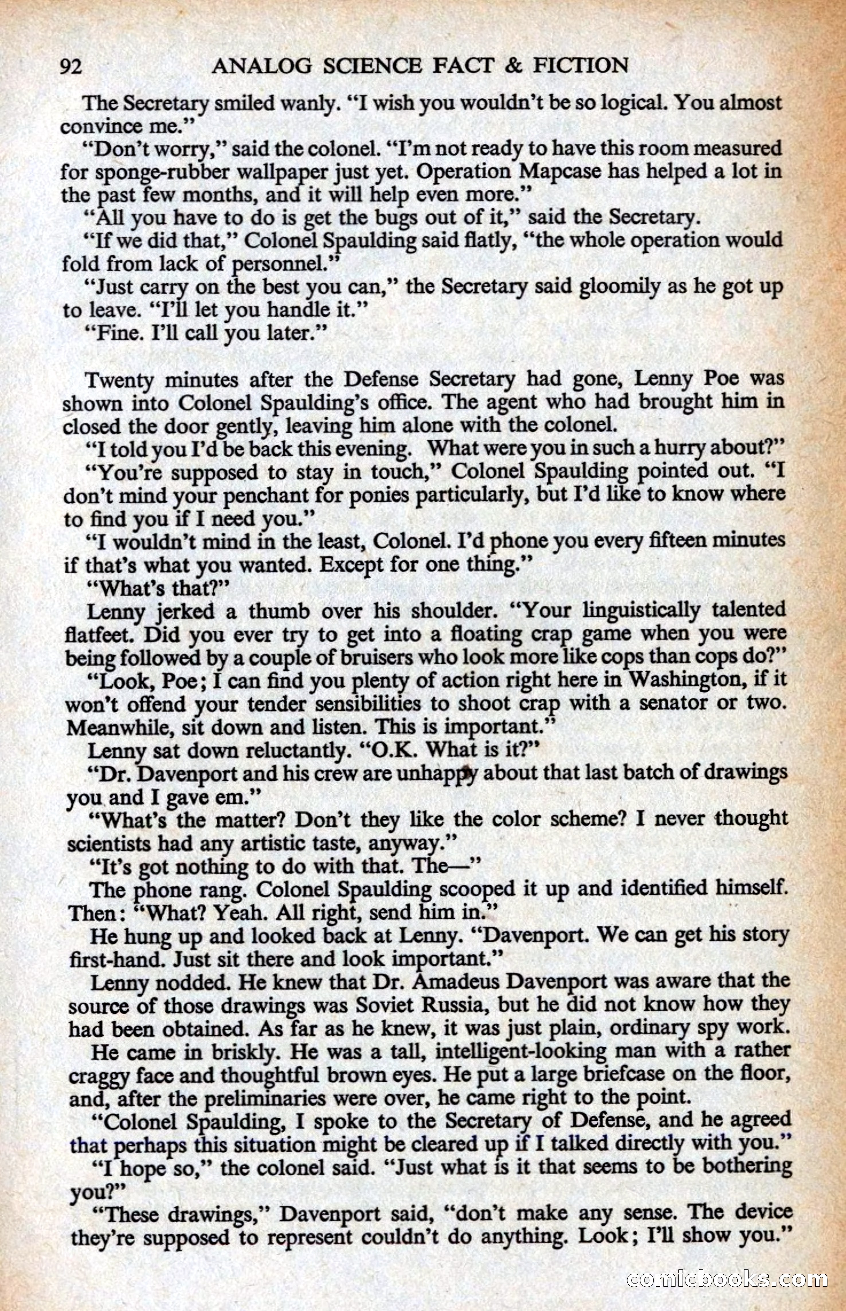 Analog Science Fiction Magazine, British Edition — page 94 of 132