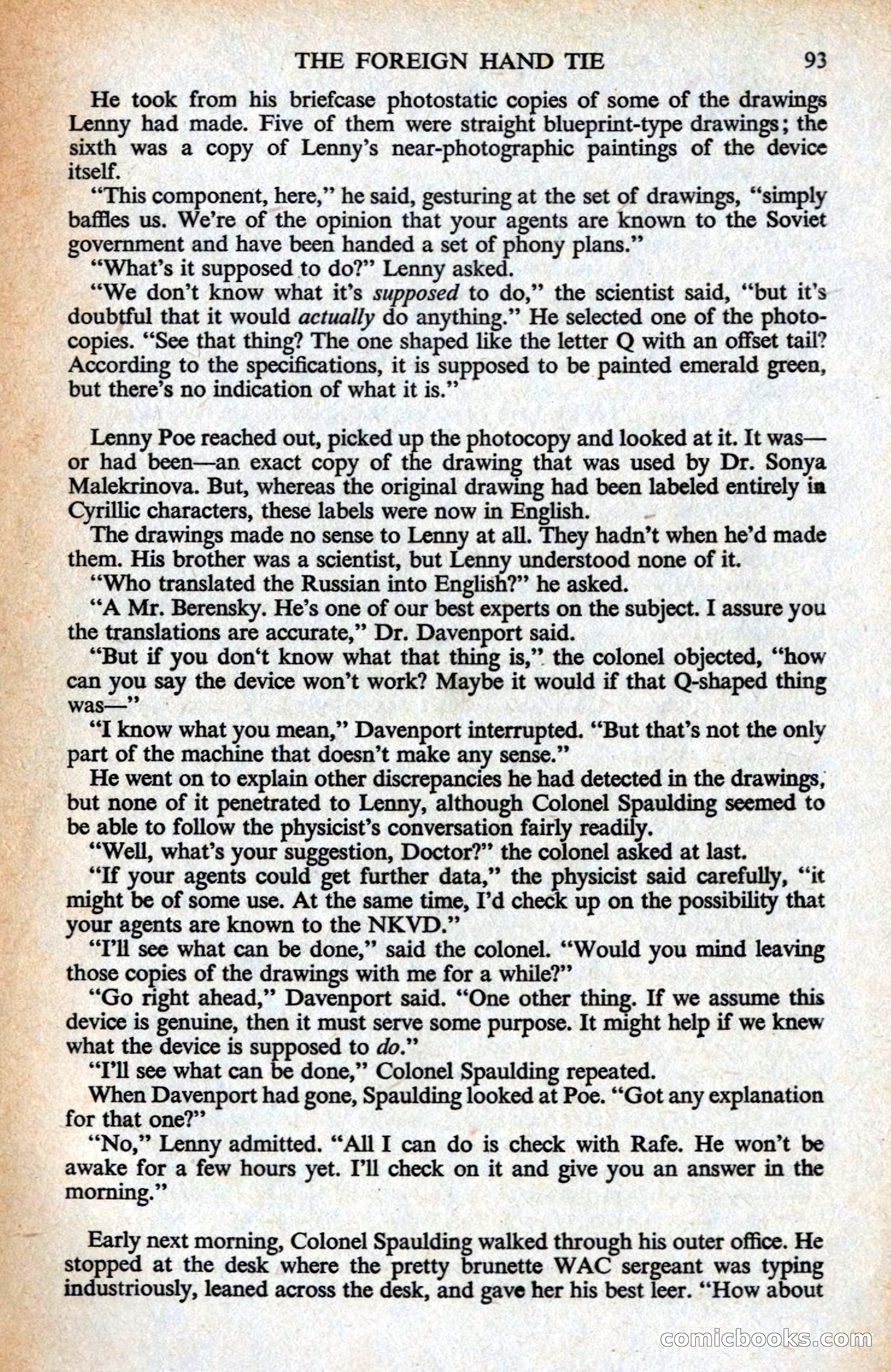 Analog Science Fiction Magazine, British Edition — page 95 of 132