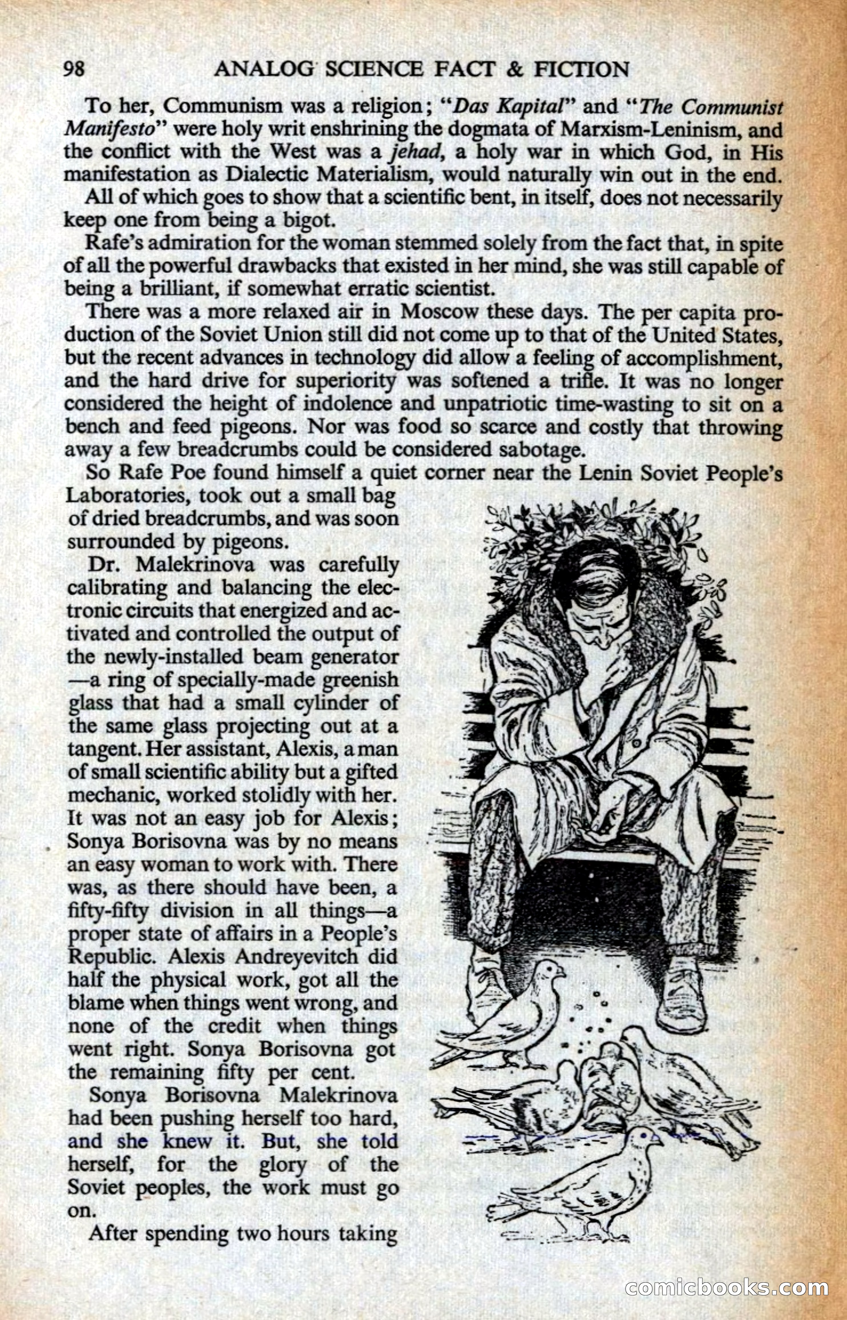 Analog Science Fiction Magazine, British Edition — page 100 of 132