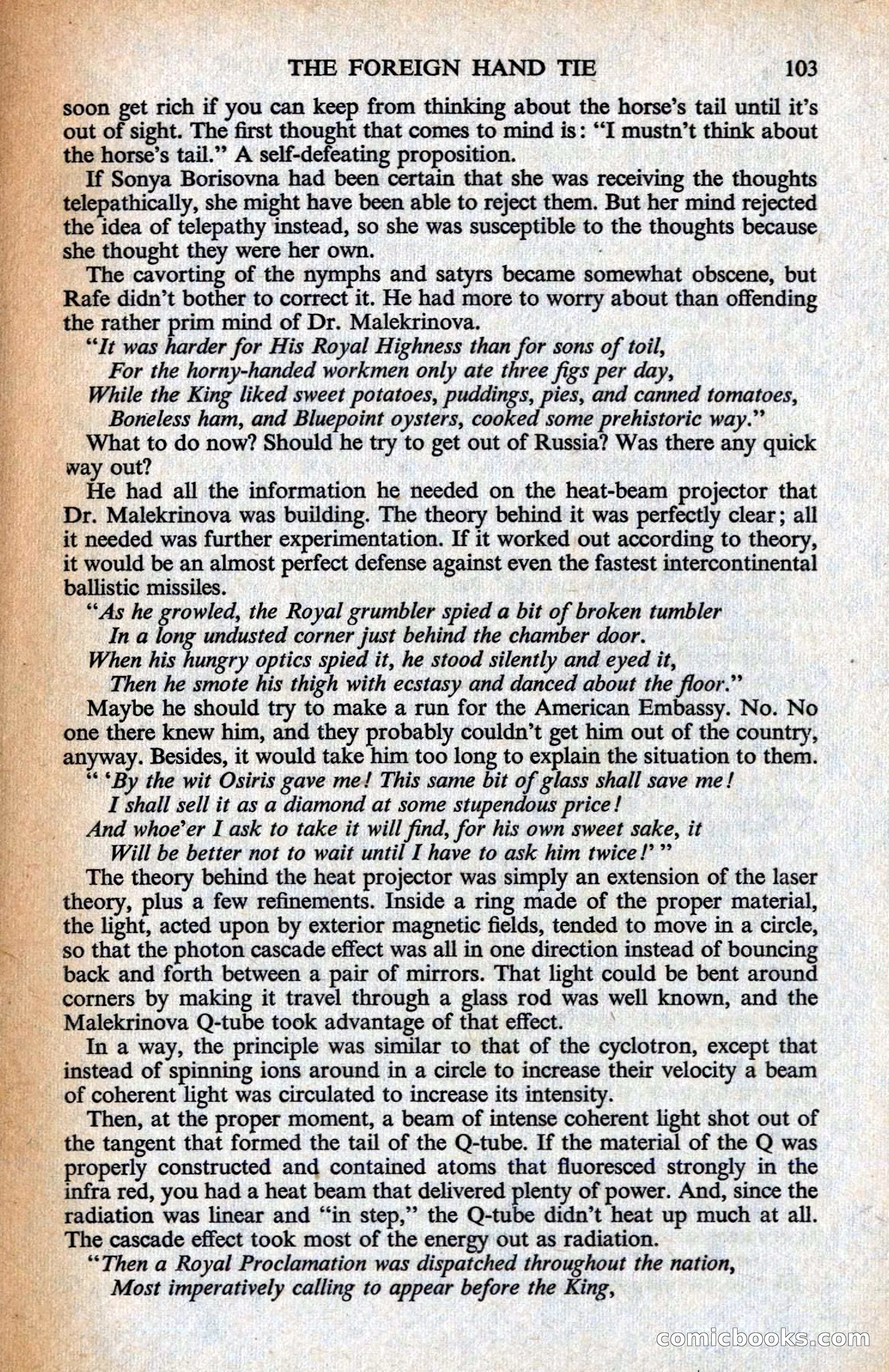 Analog Science Fiction Magazine, British Edition — page 105 of 132