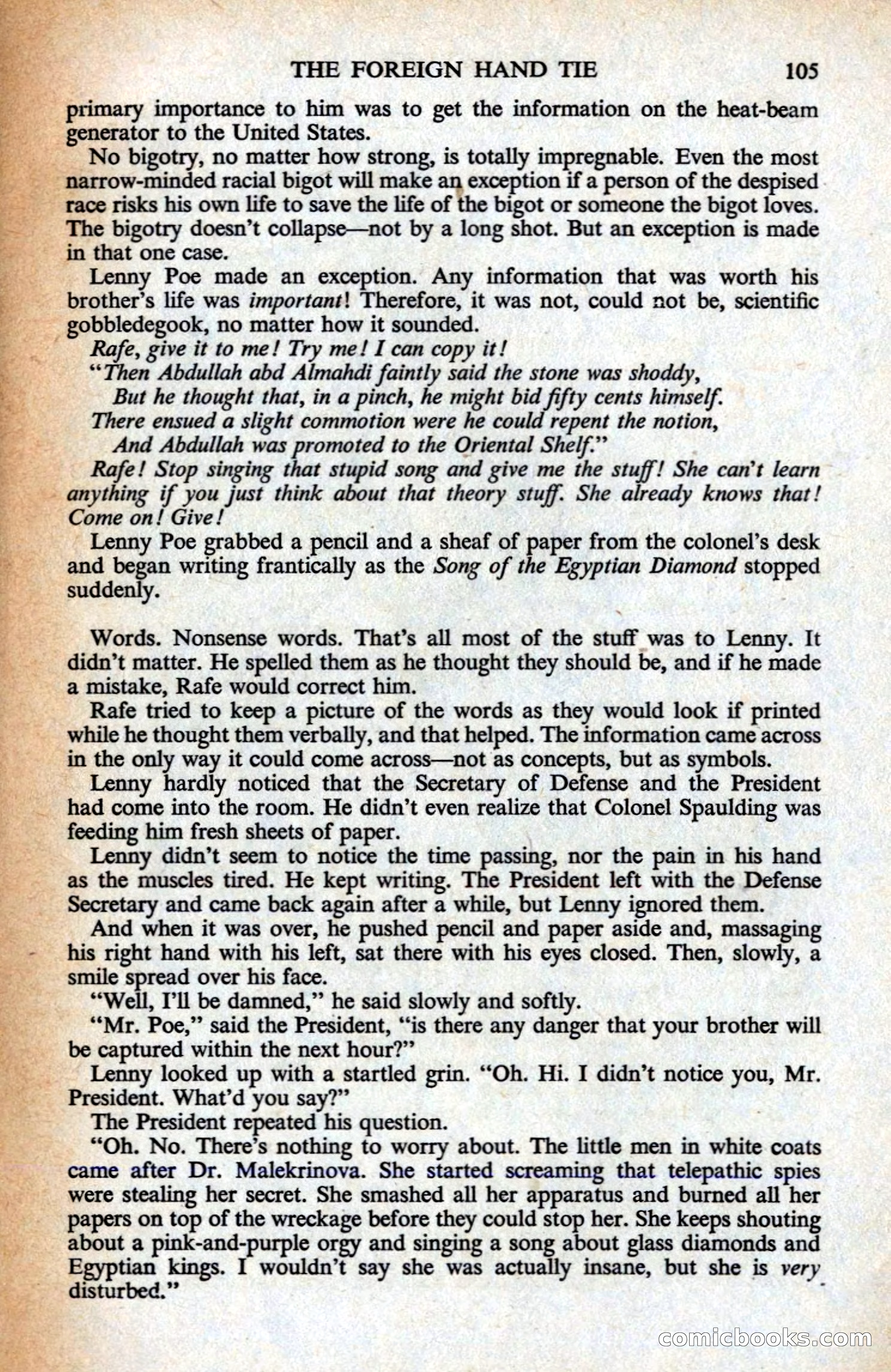 Analog Science Fiction Magazine, British Edition — page 107 of 132