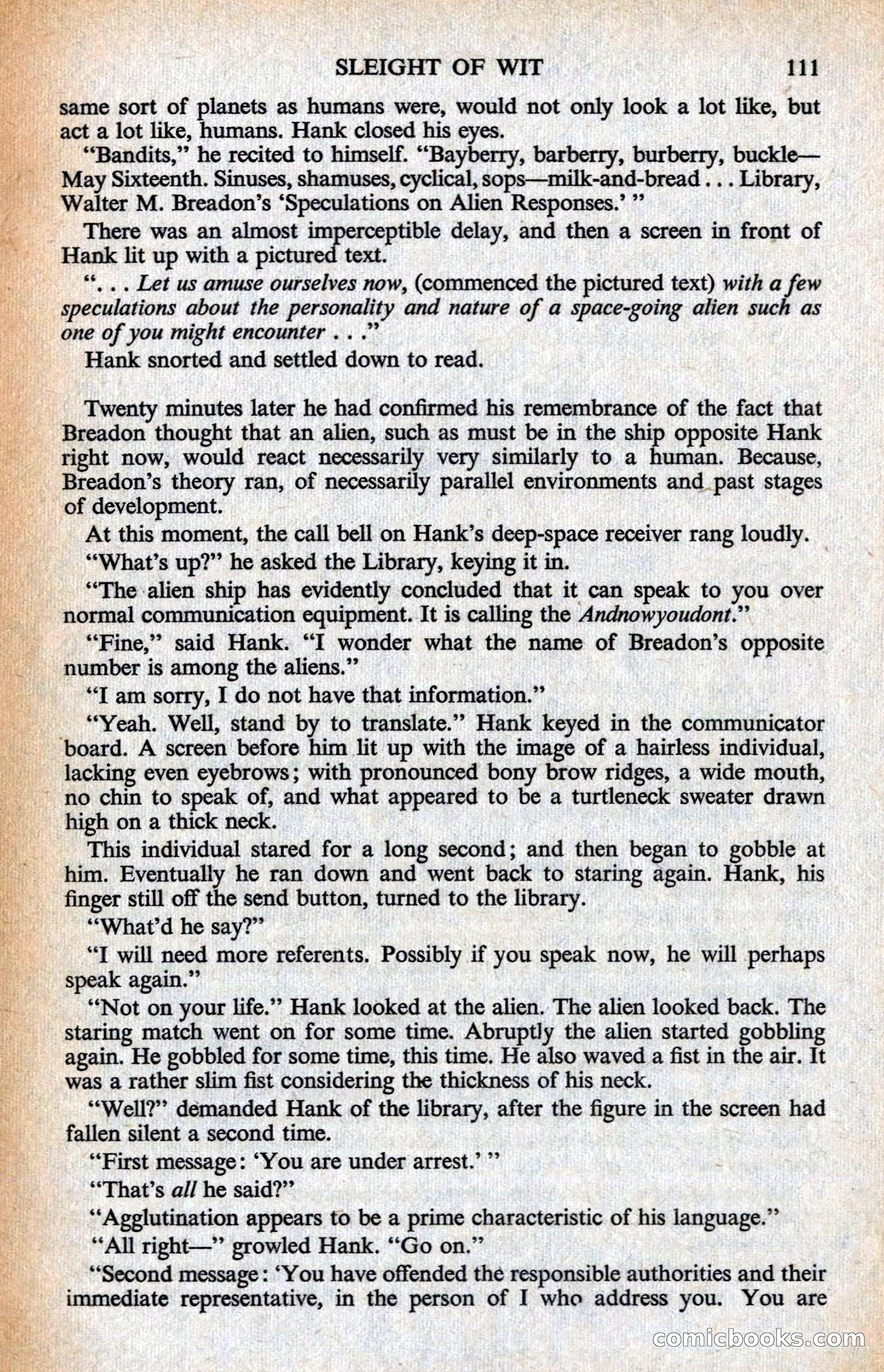 Analog Science Fiction Magazine, British Edition — page 113 of 132