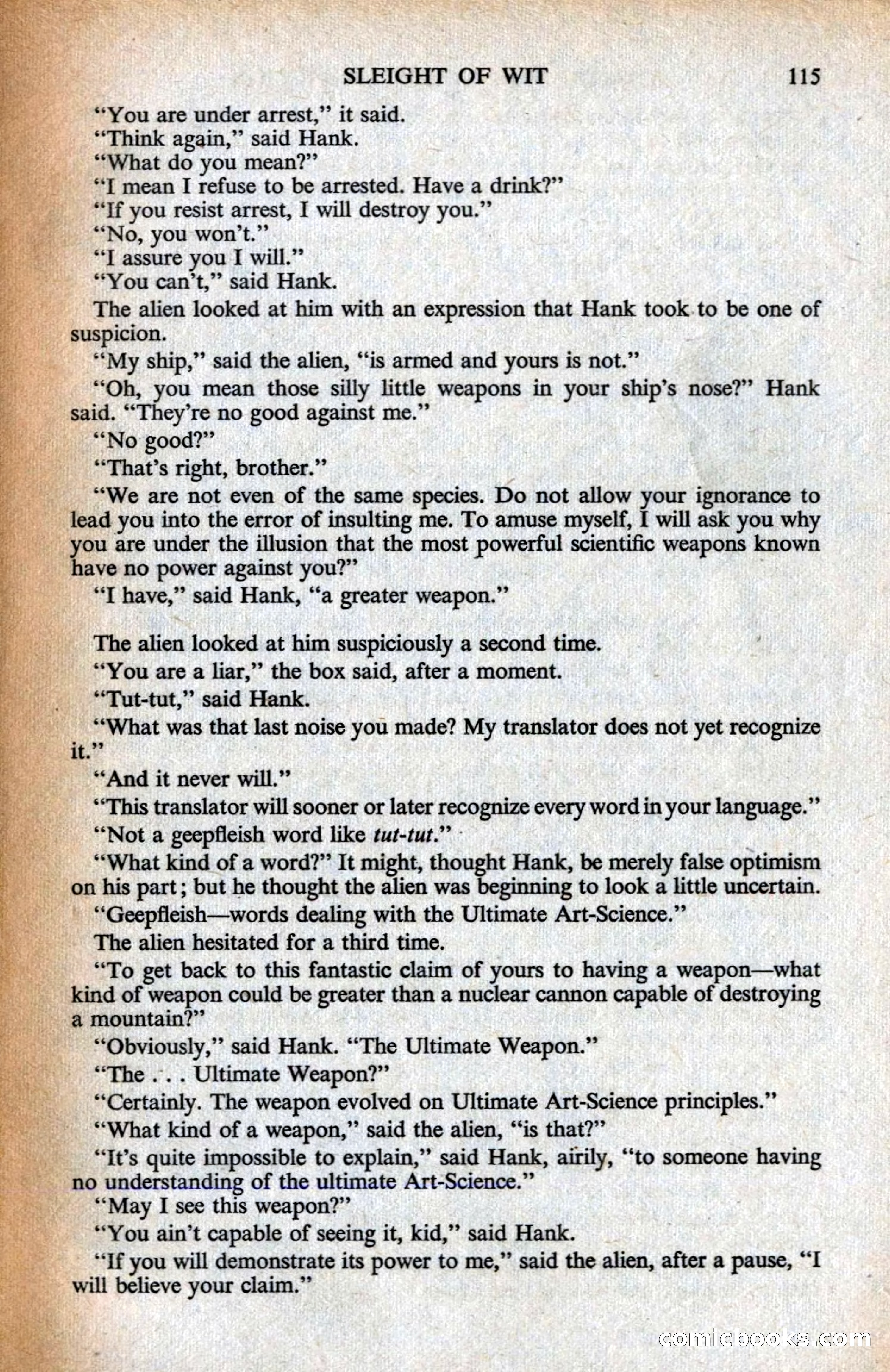 Analog Science Fiction Magazine, British Edition — page 117 of 132