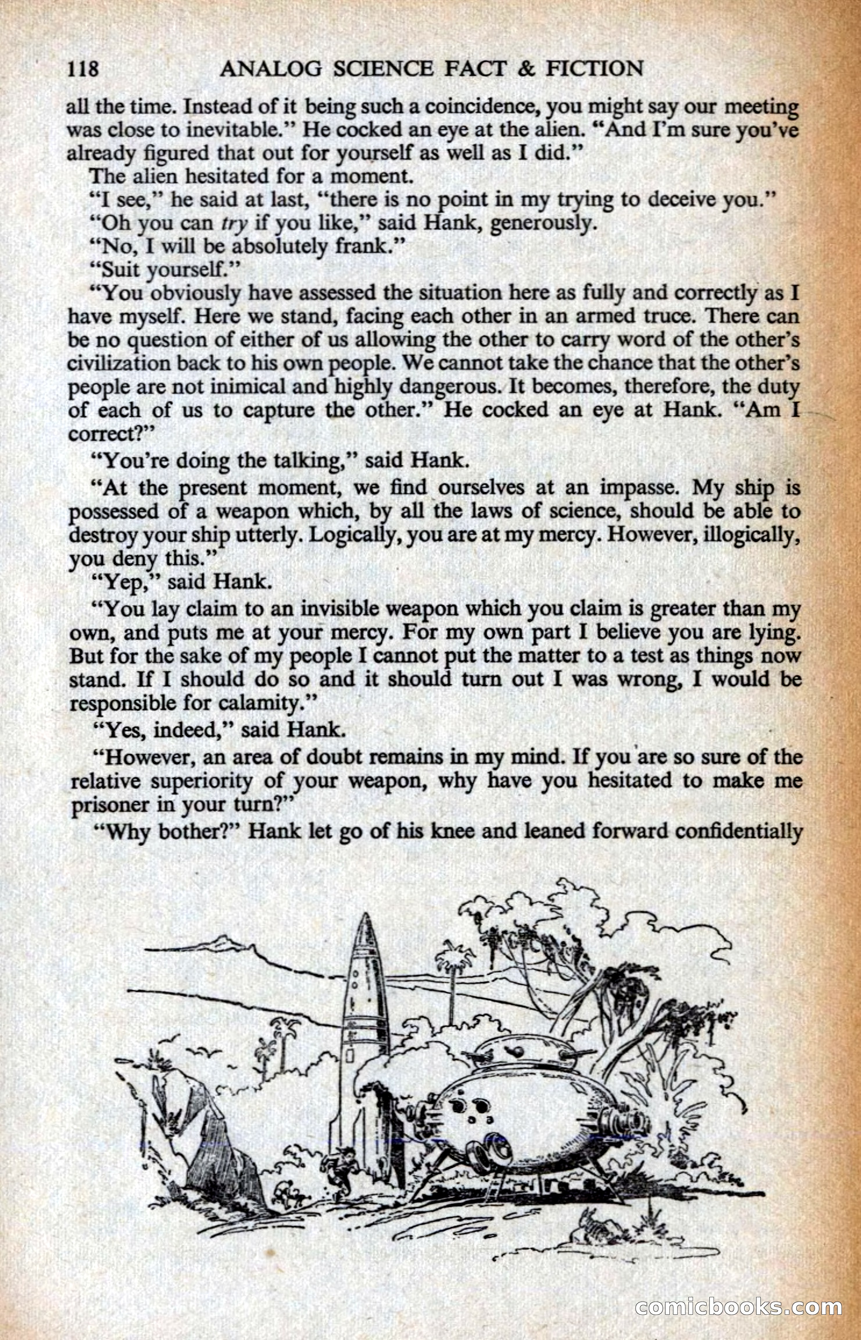 Analog Science Fiction Magazine, British Edition — page 120 of 132