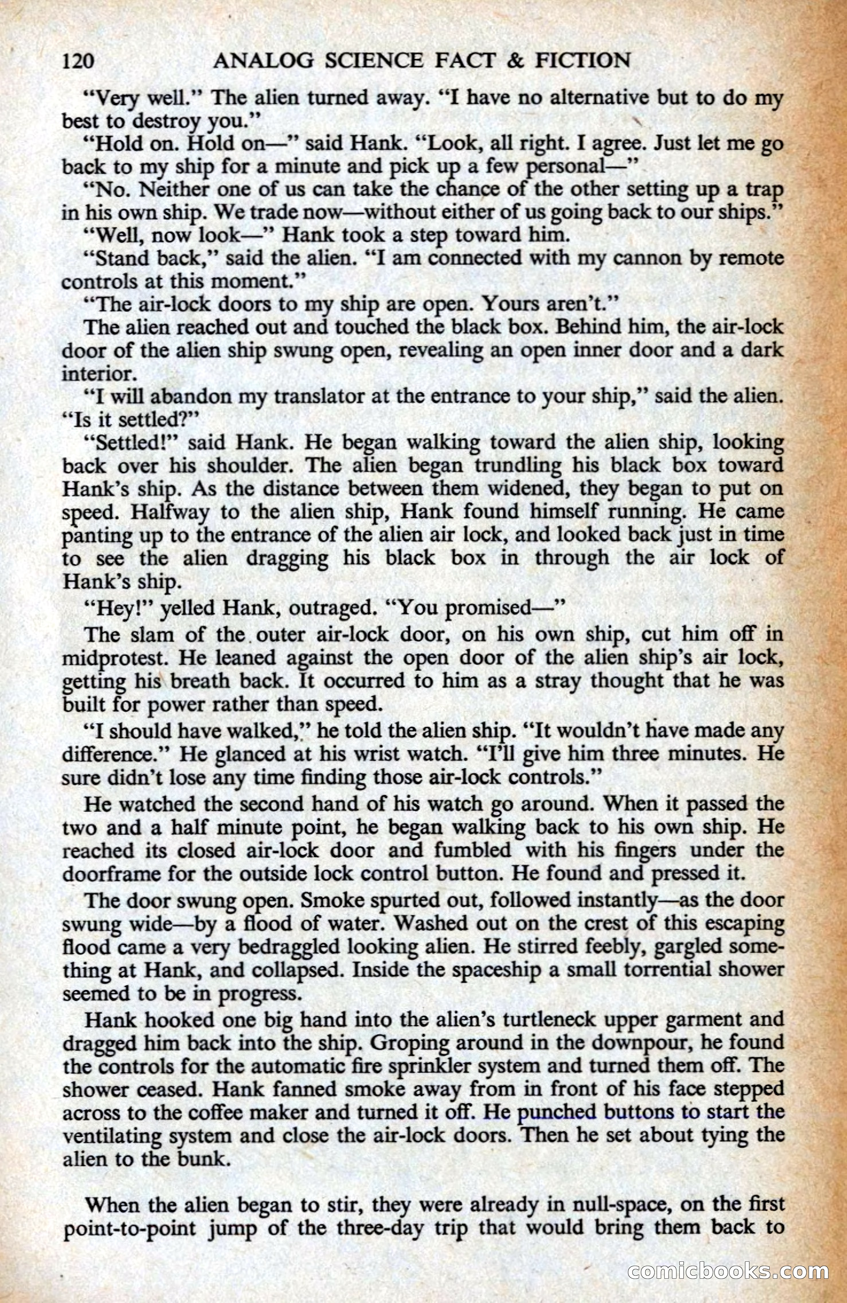 Analog Science Fiction Magazine, British Edition — page 122 of 132