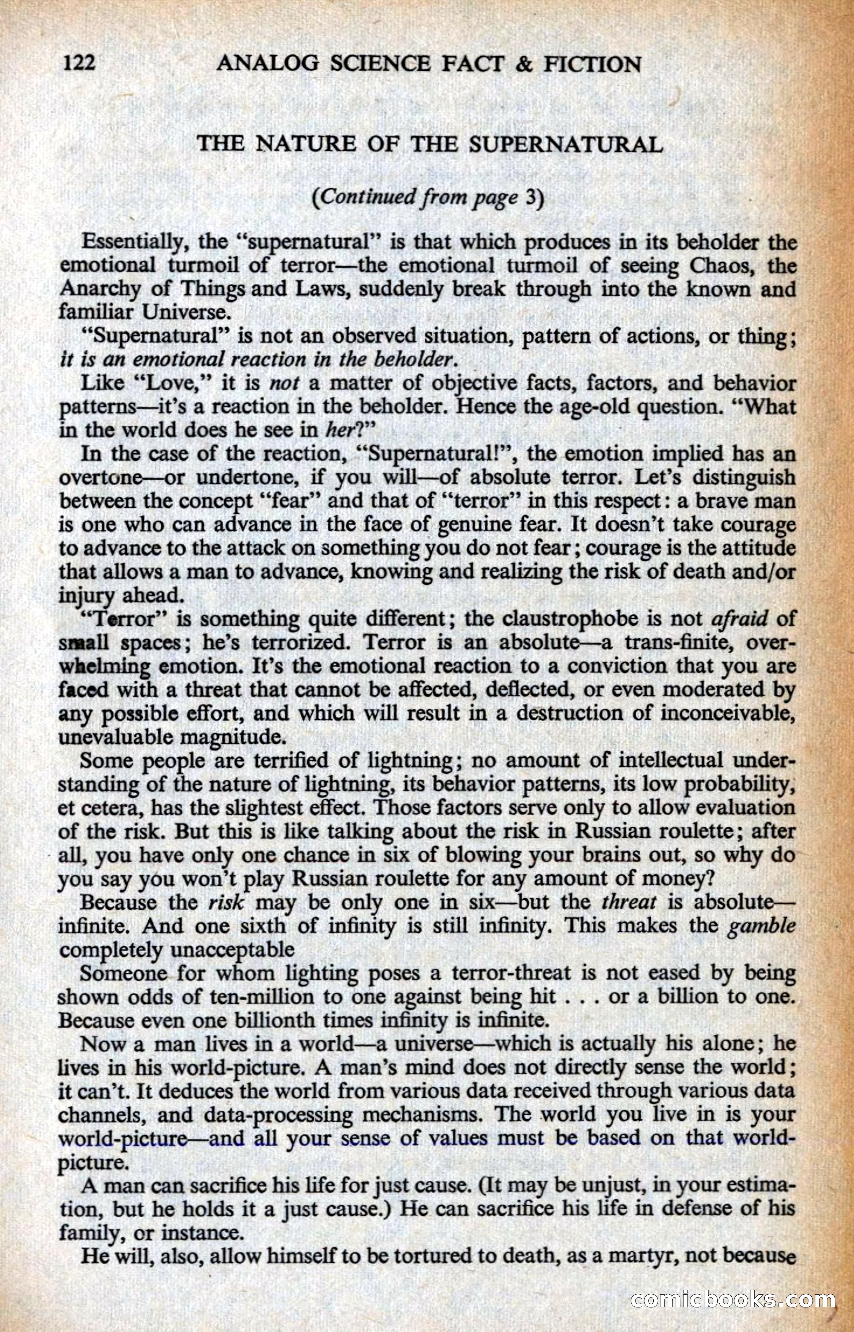 Analog Science Fiction Magazine, British Edition — page 124 of 132