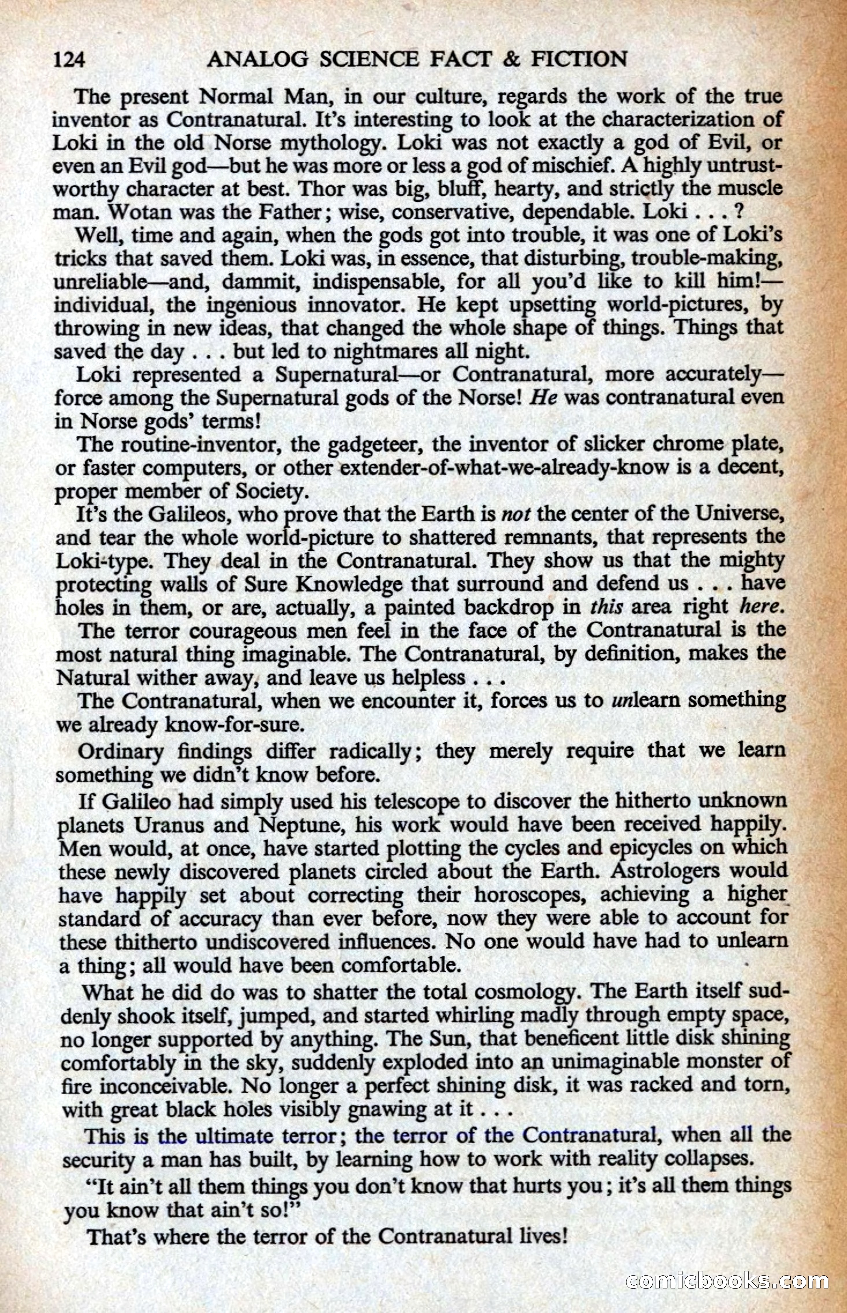 Analog Science Fiction Magazine, British Edition — page 126 of 132