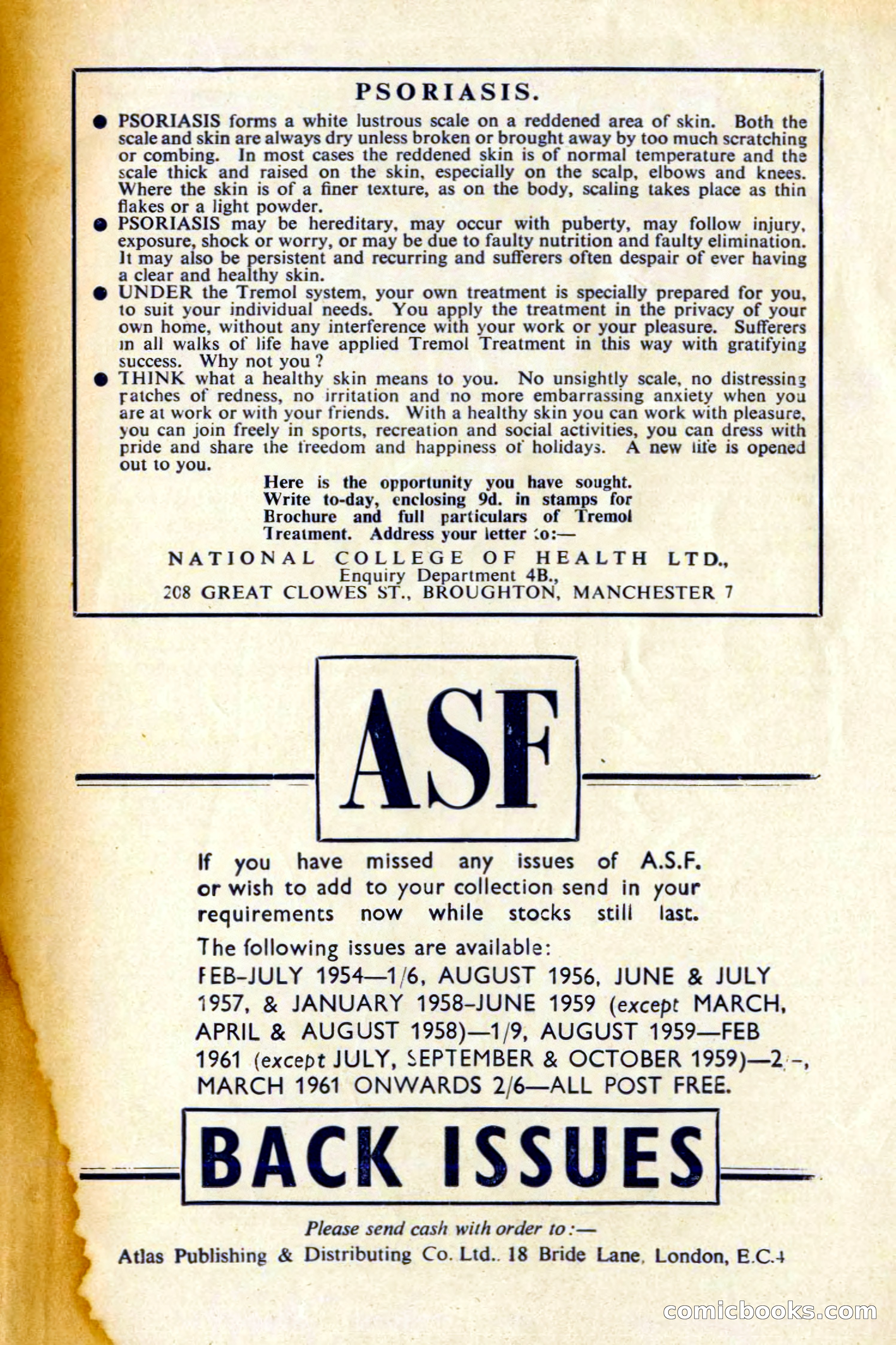 Analog Science Fiction Magazine, British Edition — page 130 of 132