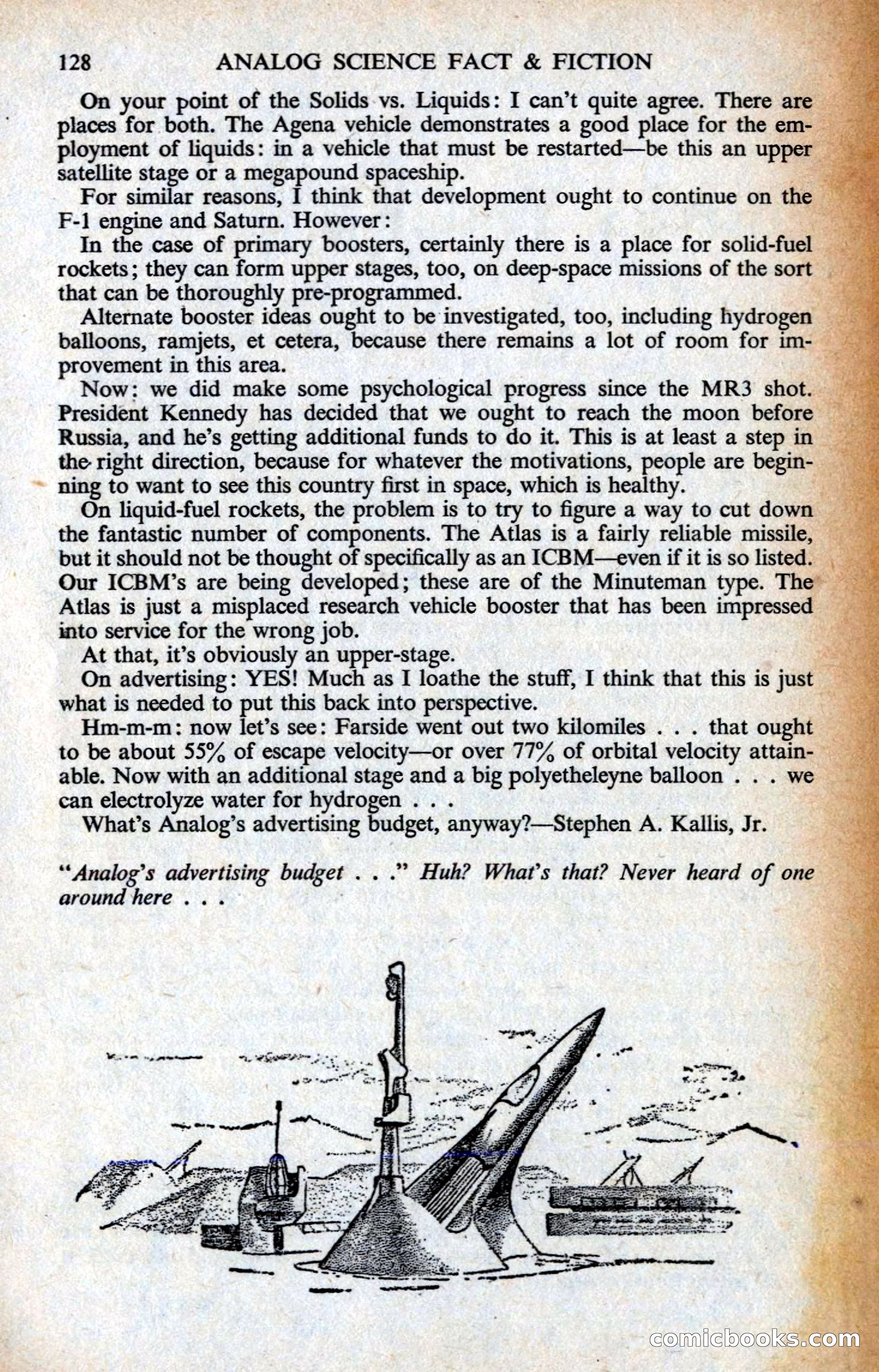 Analog Science Fiction Magazine, British Edition — page 132 of 132