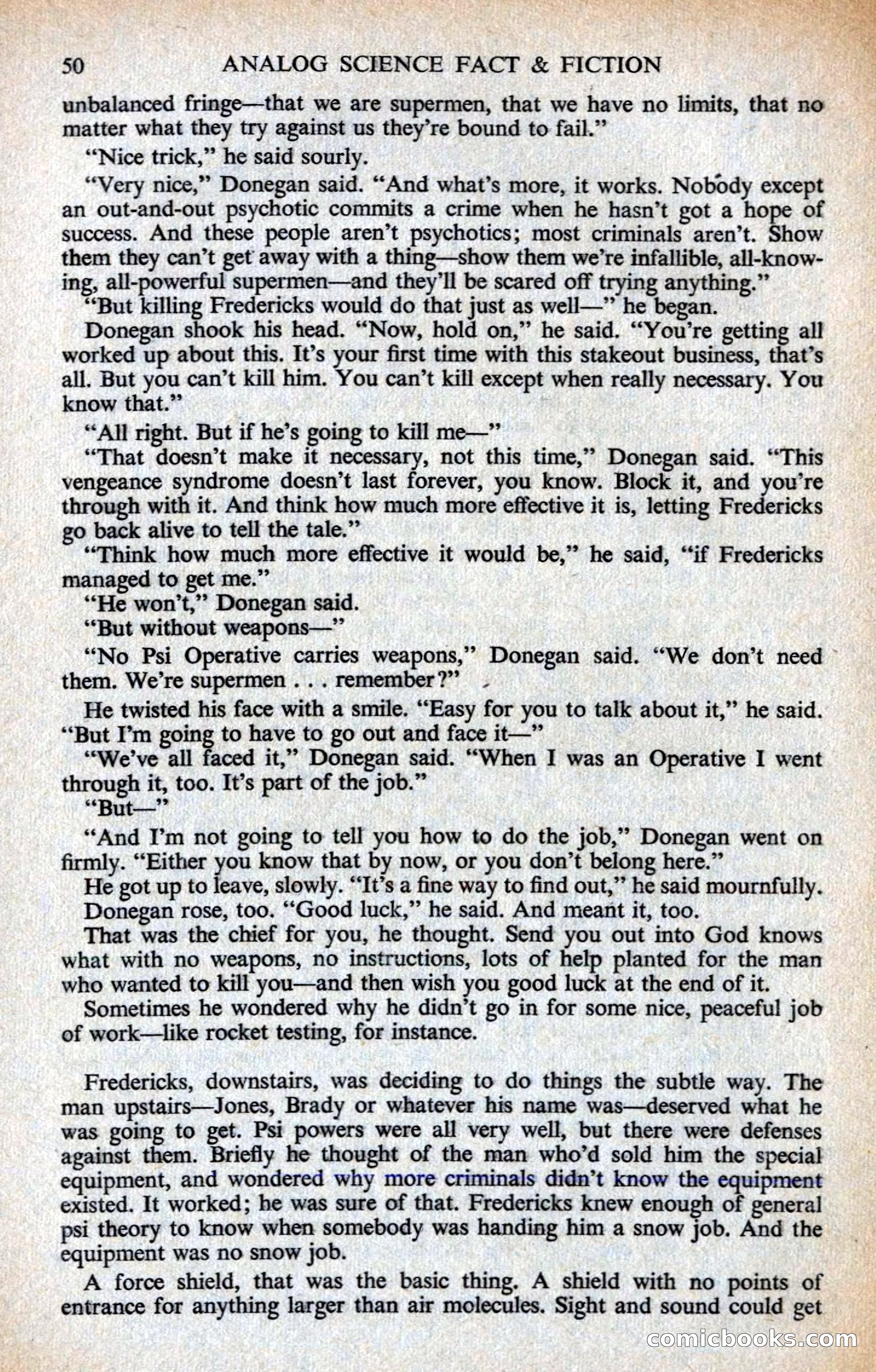 Analog British Edition, Vol. 18, No. 9 — page 52 of 132