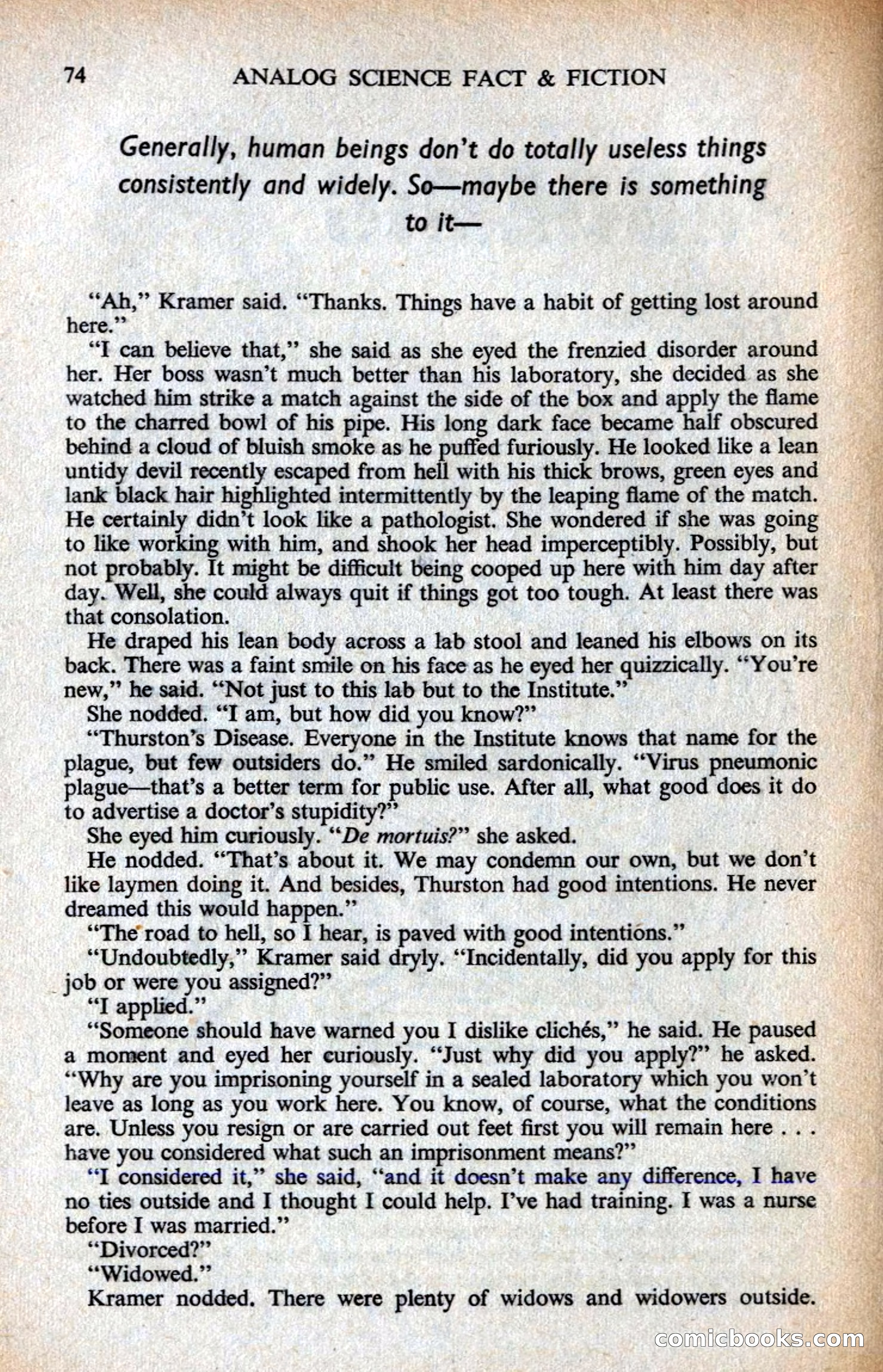 Analog British Edition, Vol. 18, No. 9 — page 76 of 132