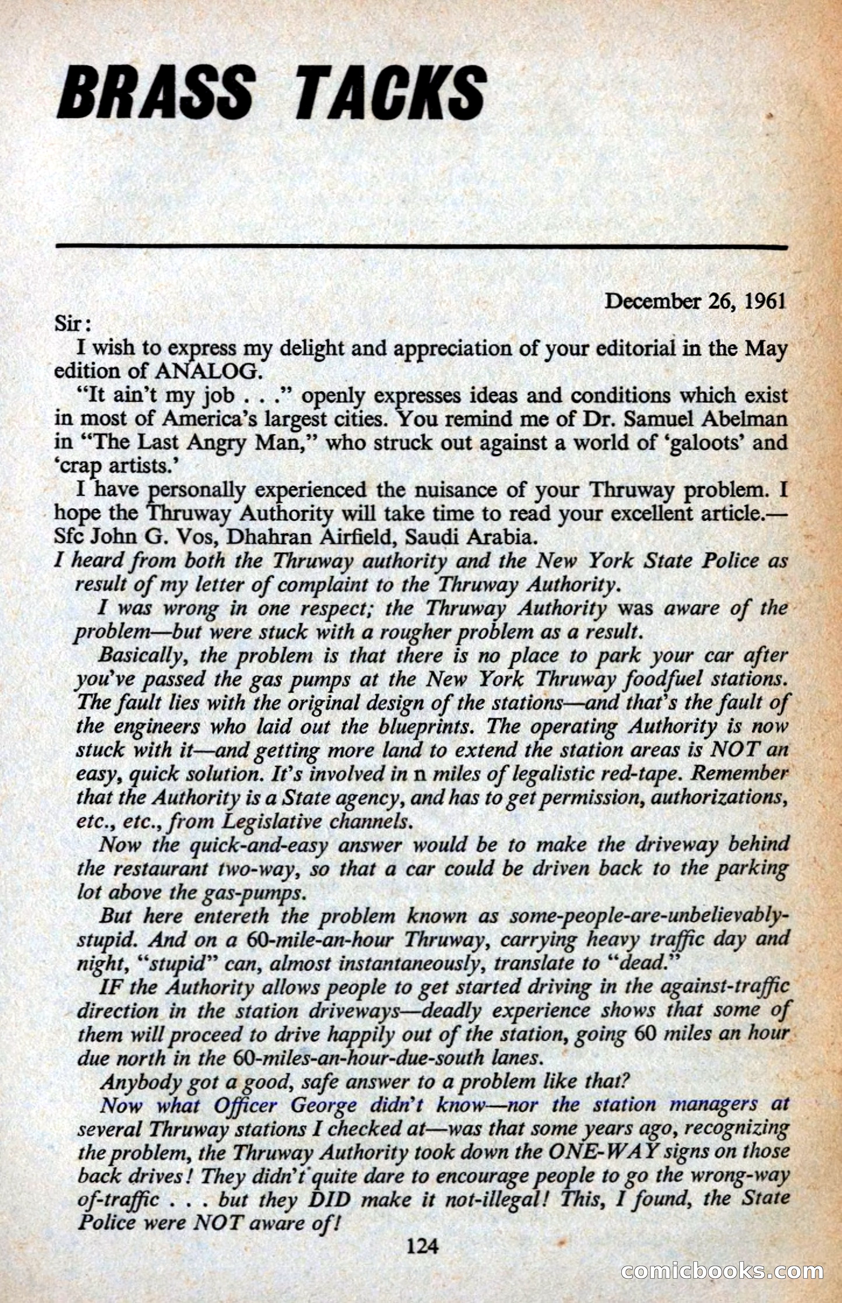 Analog British Edition, Vol. 18, No. 9 — page 126 of 132