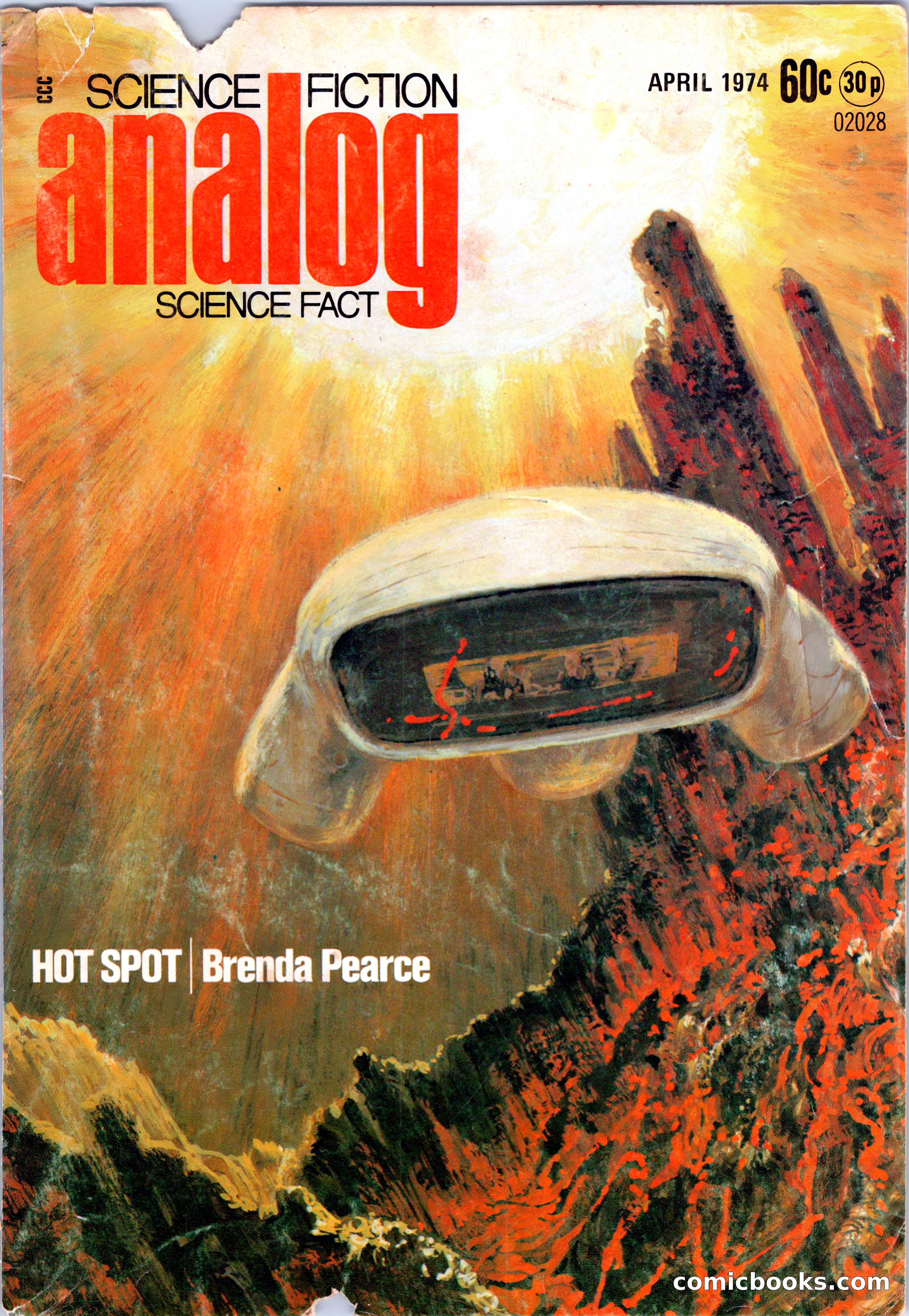 Analog Science Fiction and Fact, April 1974 — page 1 of 180