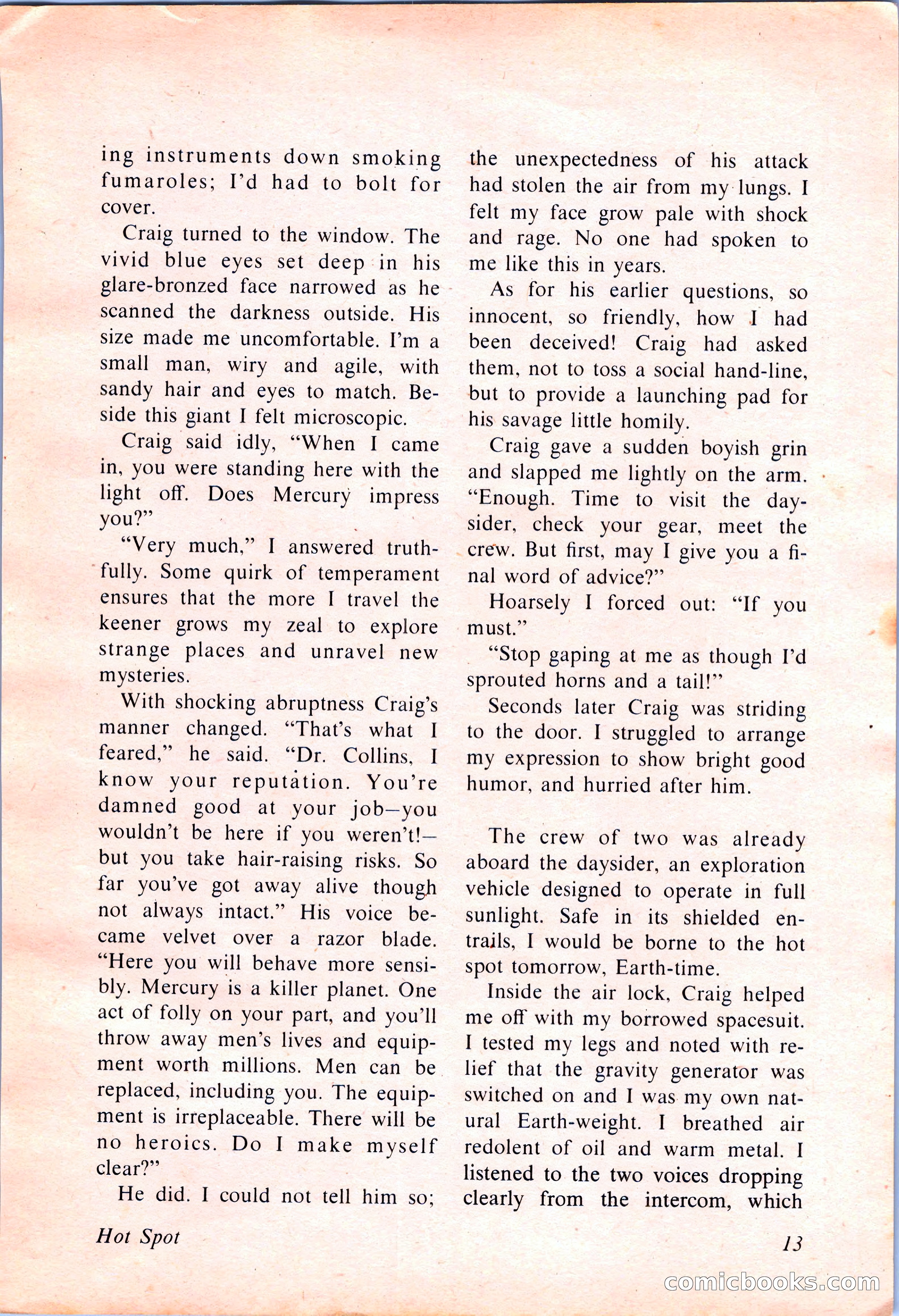 Analog Science Fiction and Fact, April 1974 — page 13 of 180