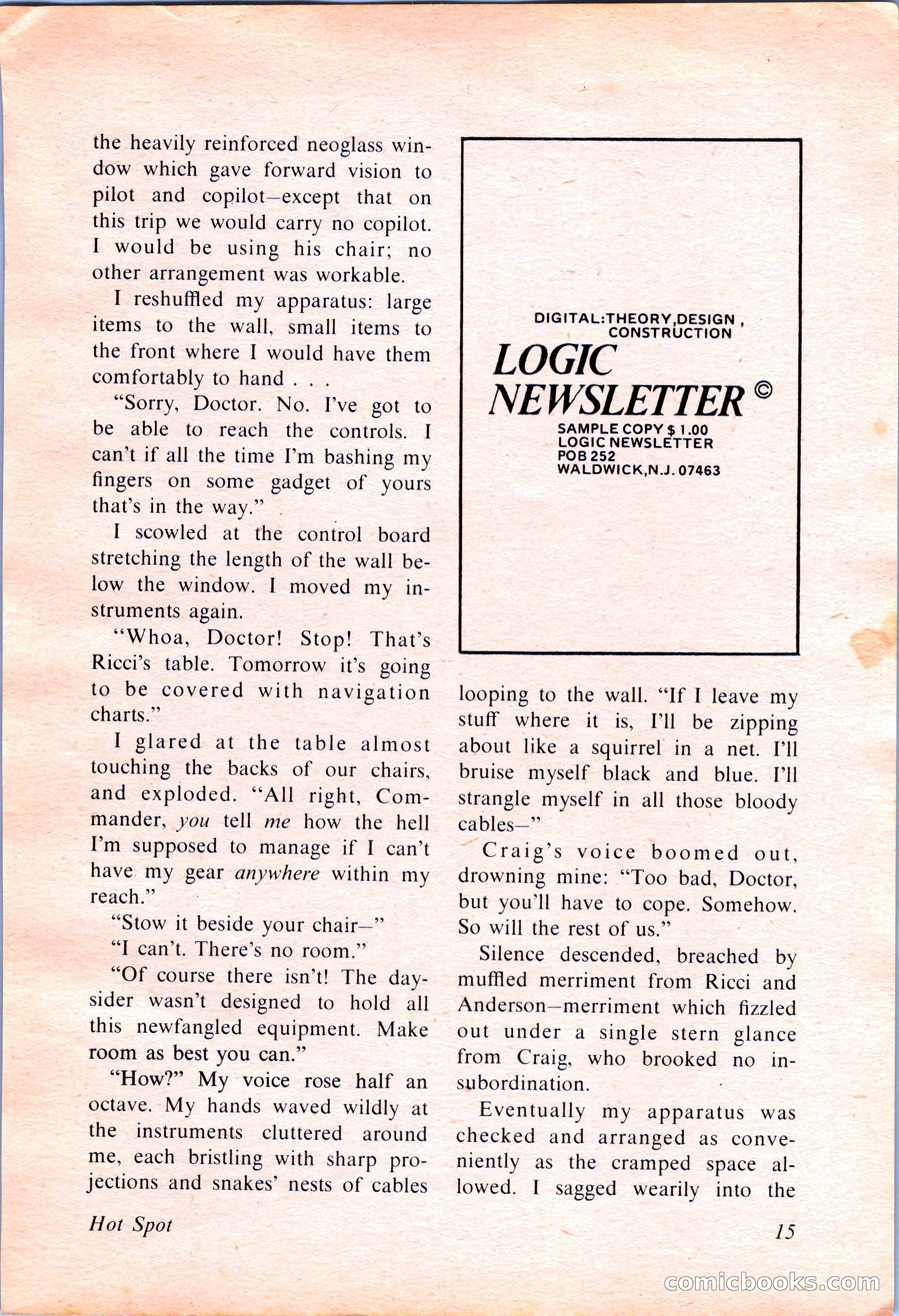 Analog Science Fiction and Fact, April 1974 — page 15 of 180