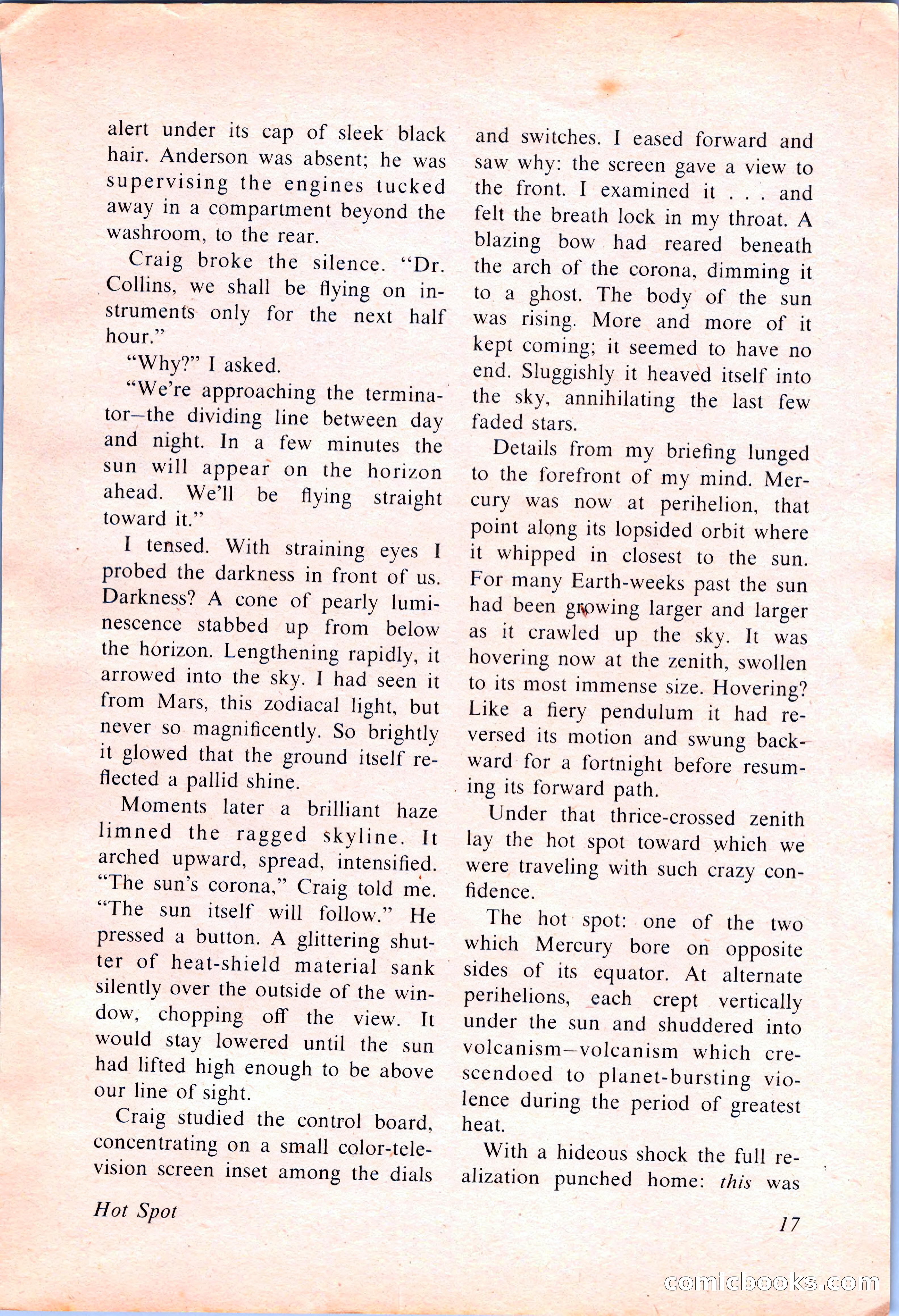 Analog Science Fiction and Fact, April 1974 — page 17 of 180