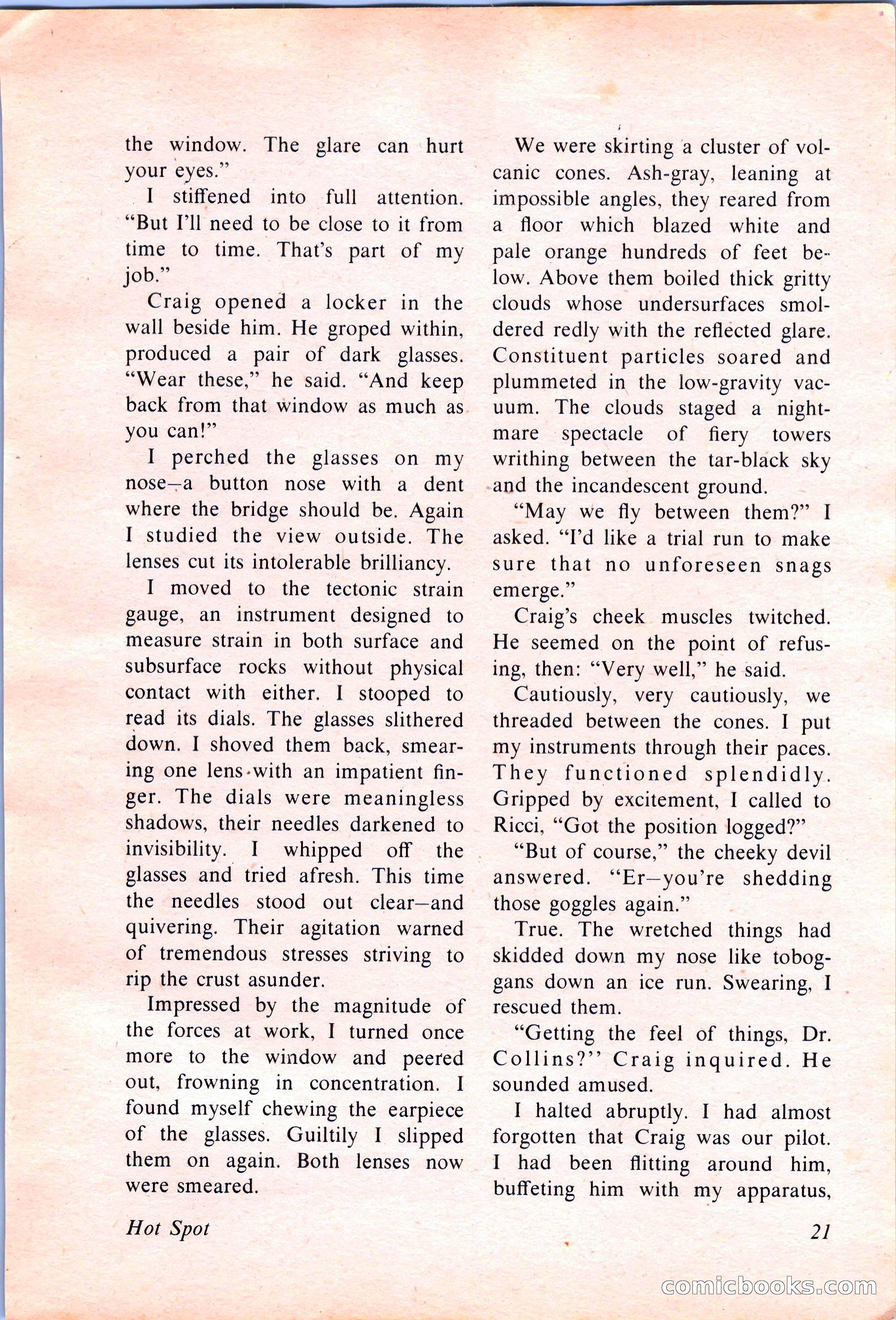 Analog Science Fiction and Fact, April 1974 — page 21 of 180