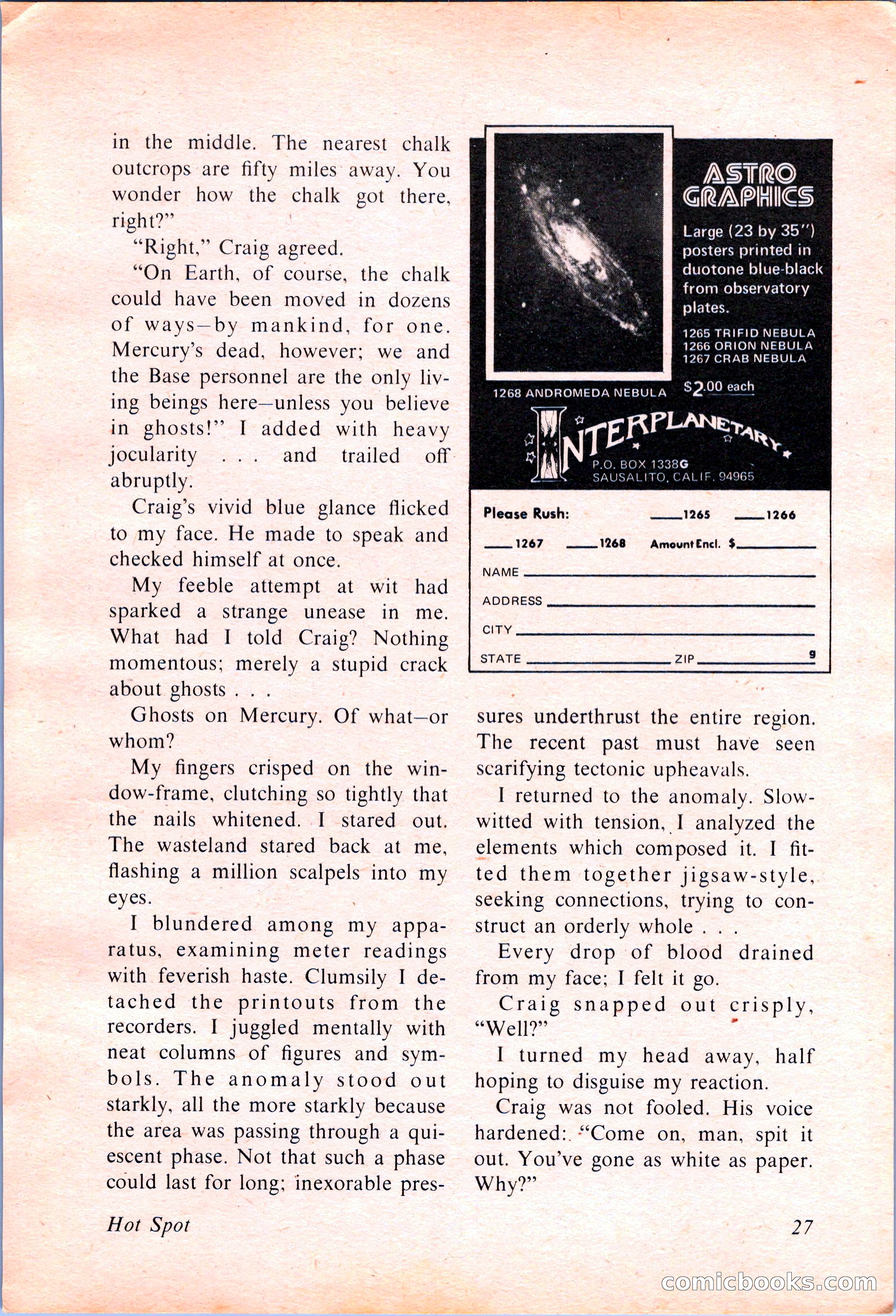 Analog Science Fiction and Fact, April 1974 — page 27 of 180