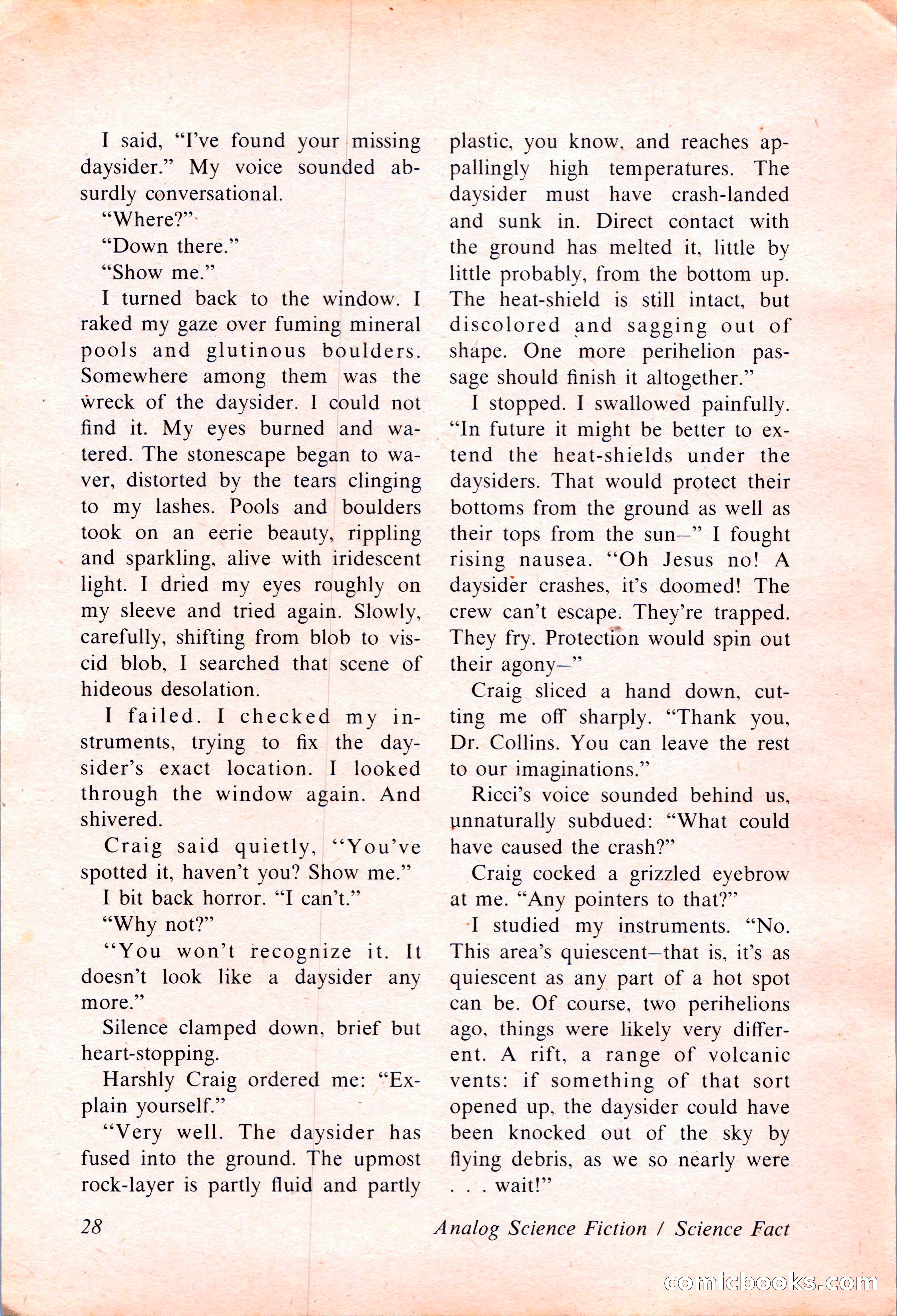 Analog Science Fiction and Fact, April 1974 — page 28 of 180
