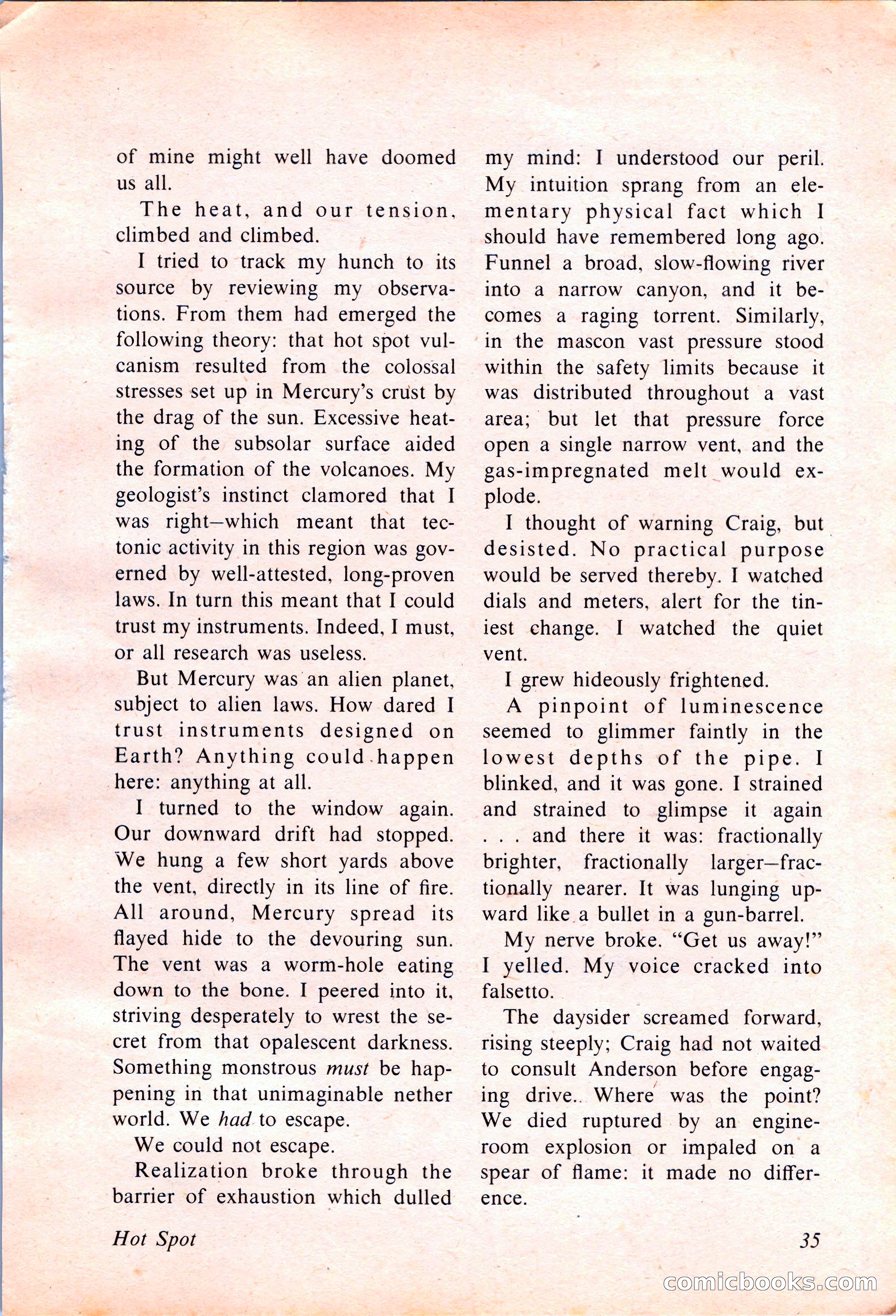 Analog Science Fiction and Fact, April 1974 — page 35 of 180