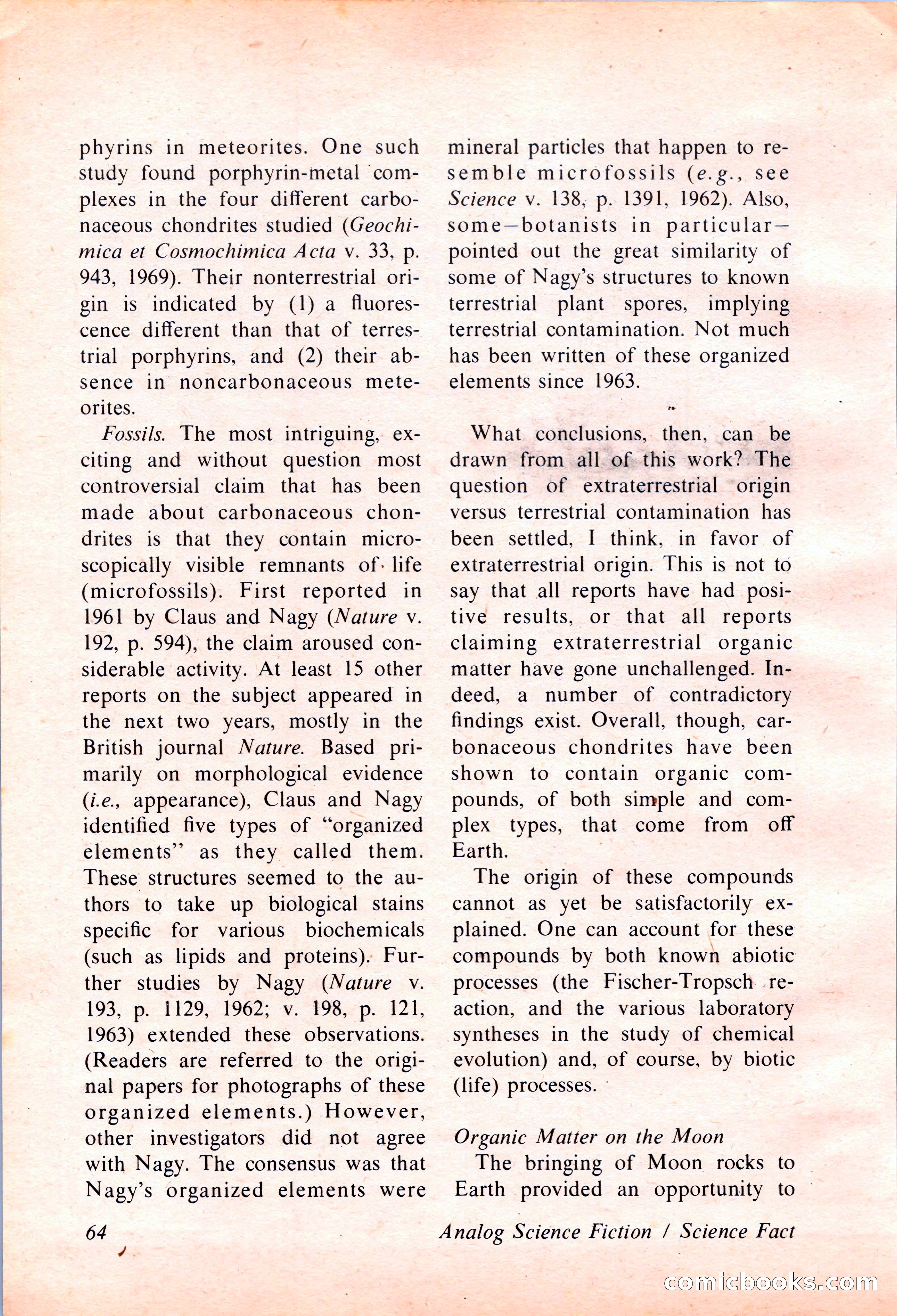 Analog Science Fiction and Fact, April 1974 — page 64 of 180