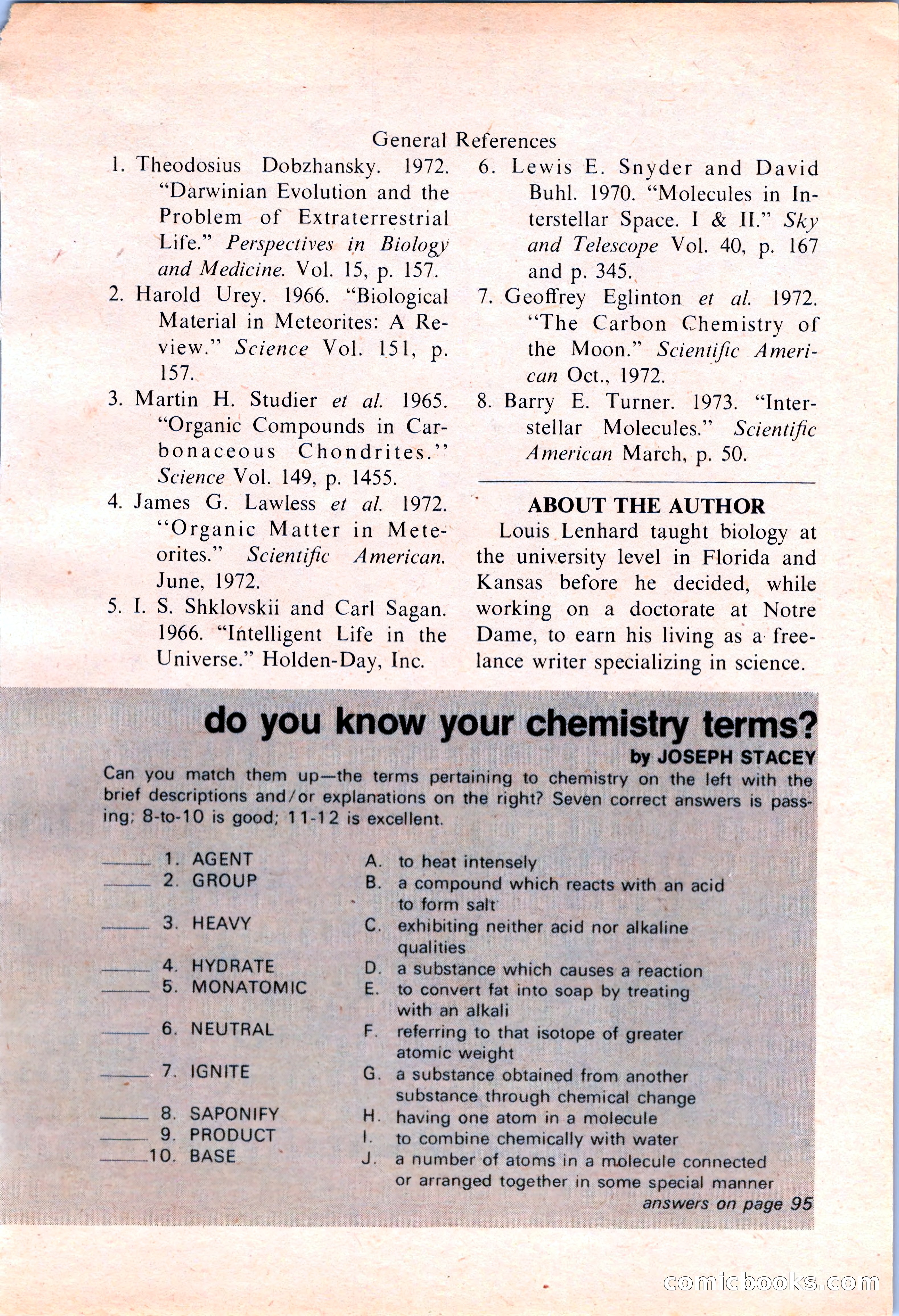 Analog Science Fiction and Fact, April 1974 — page 71 of 180