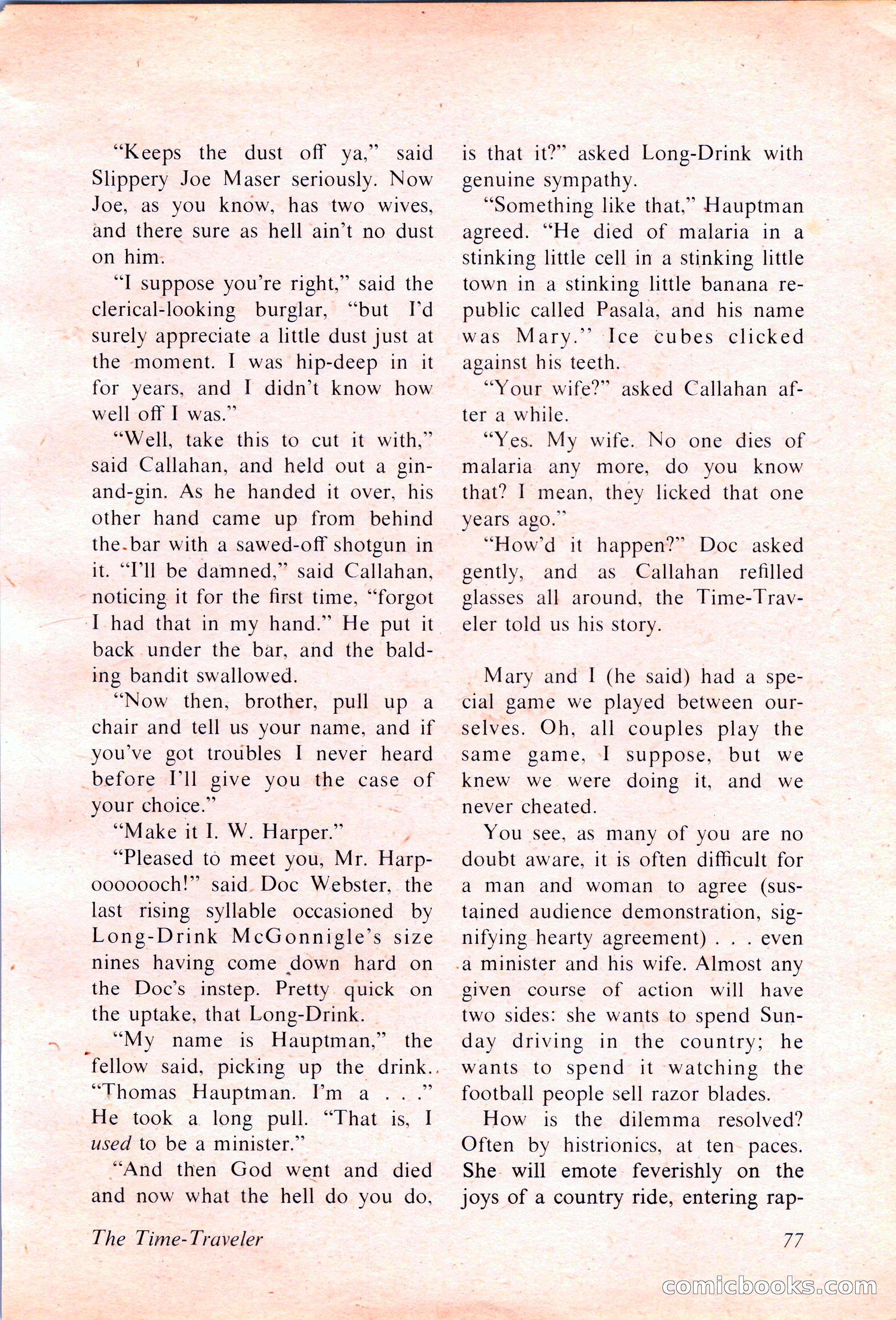Analog Science Fiction and Fact, April 1974 — page 77 of 180