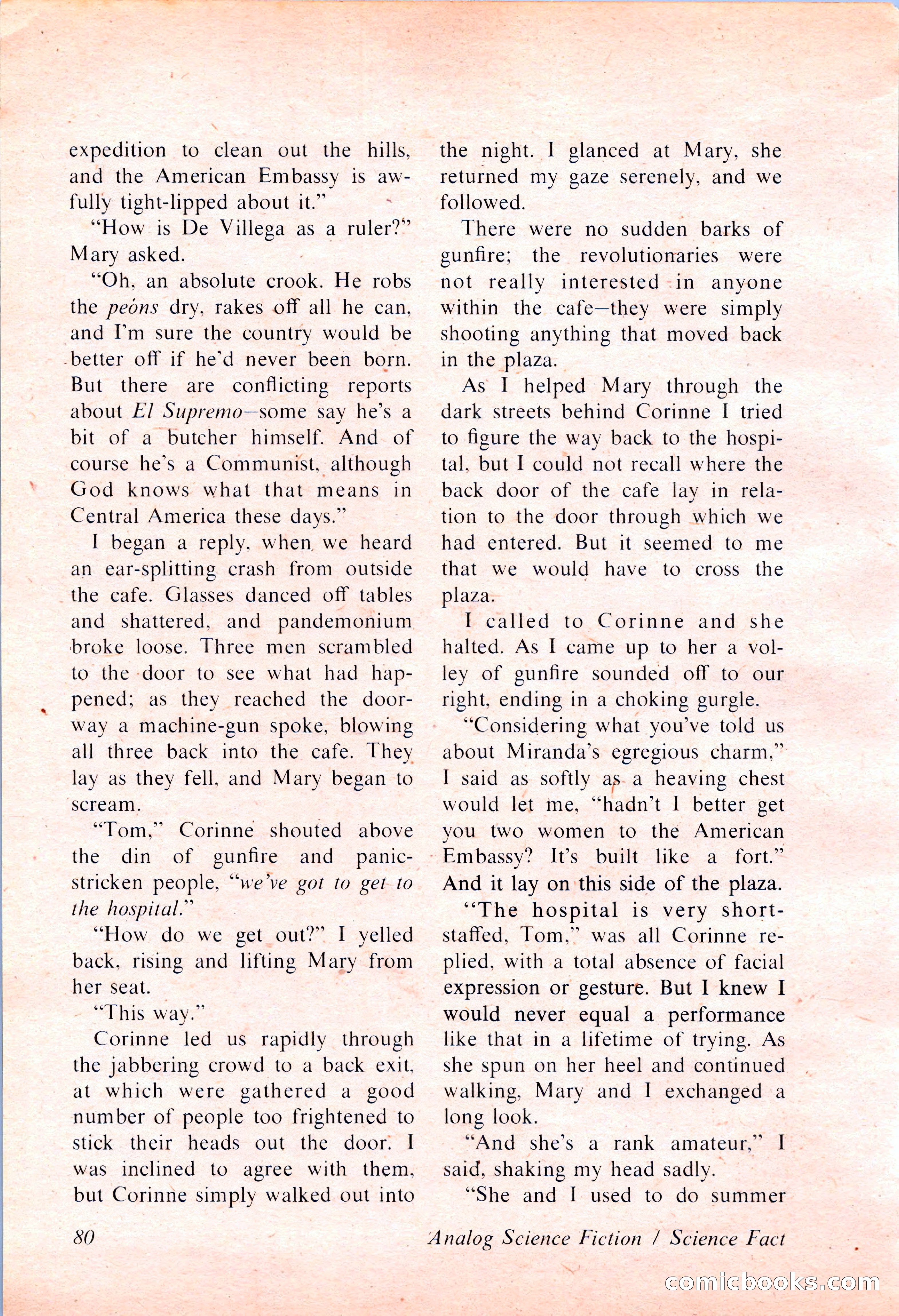 Analog Science Fiction and Fact, April 1974 — page 80 of 180