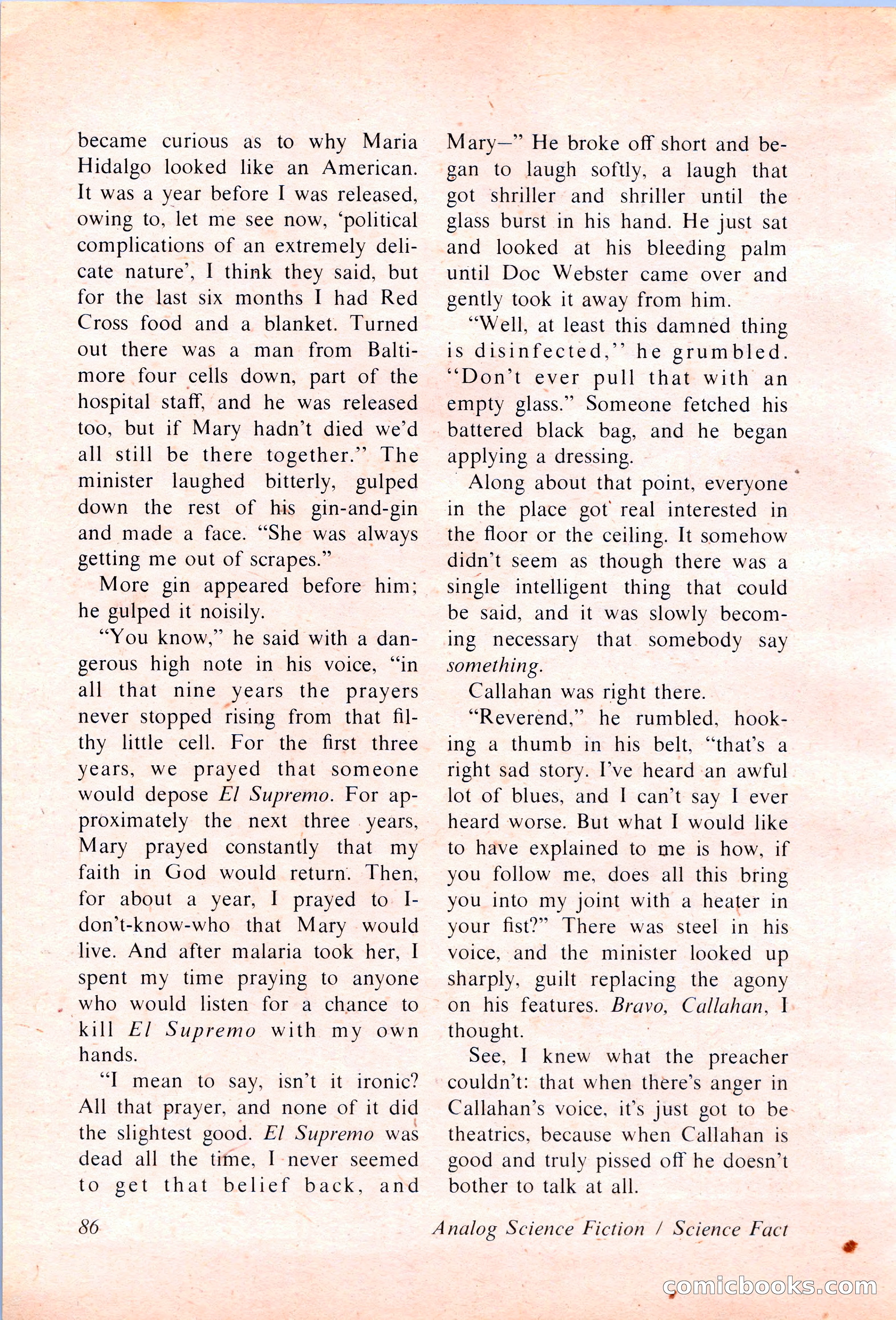 Analog Science Fiction and Fact, April 1974 — page 86 of 180