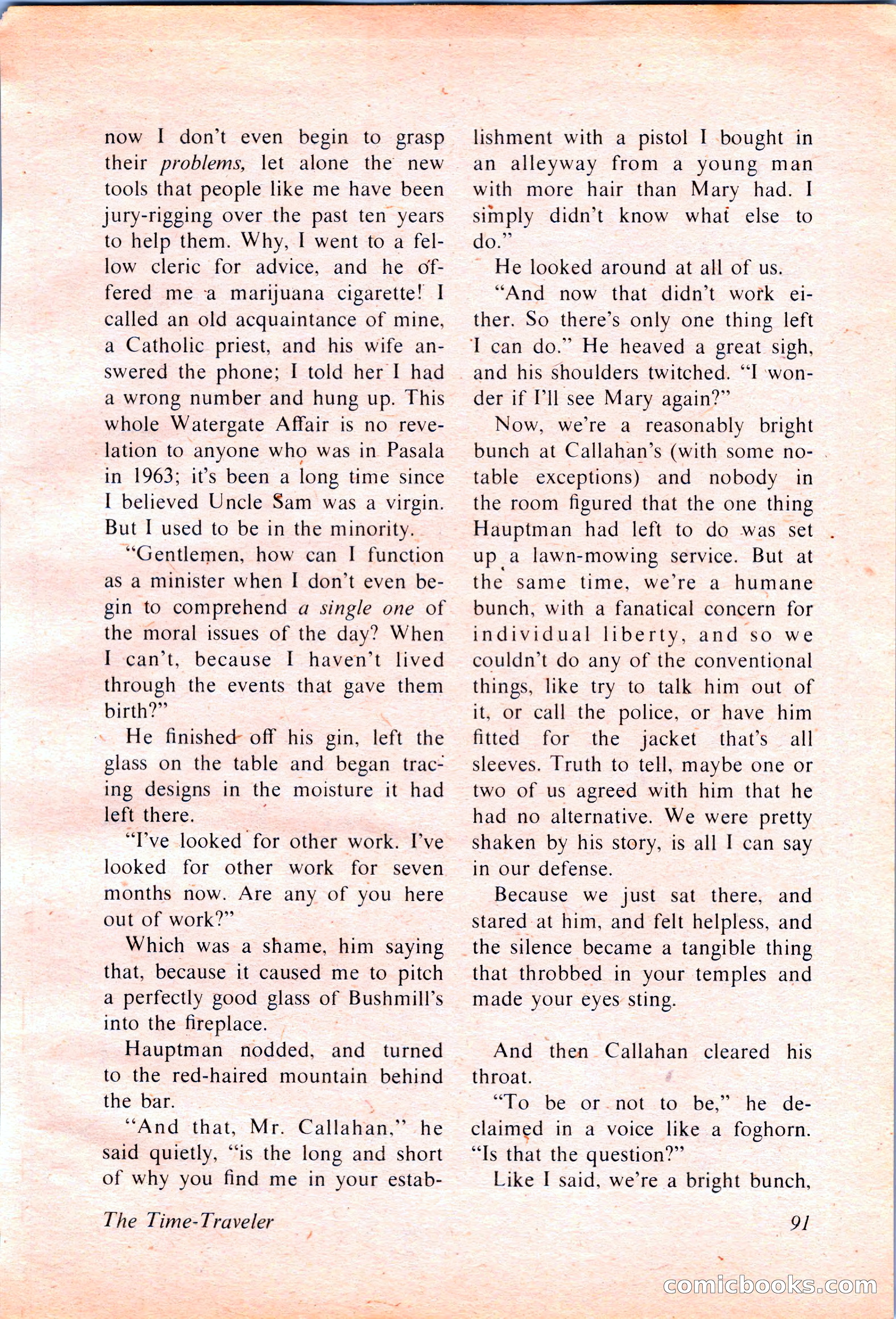 Analog Science Fiction and Fact, April 1974 — page 91 of 180