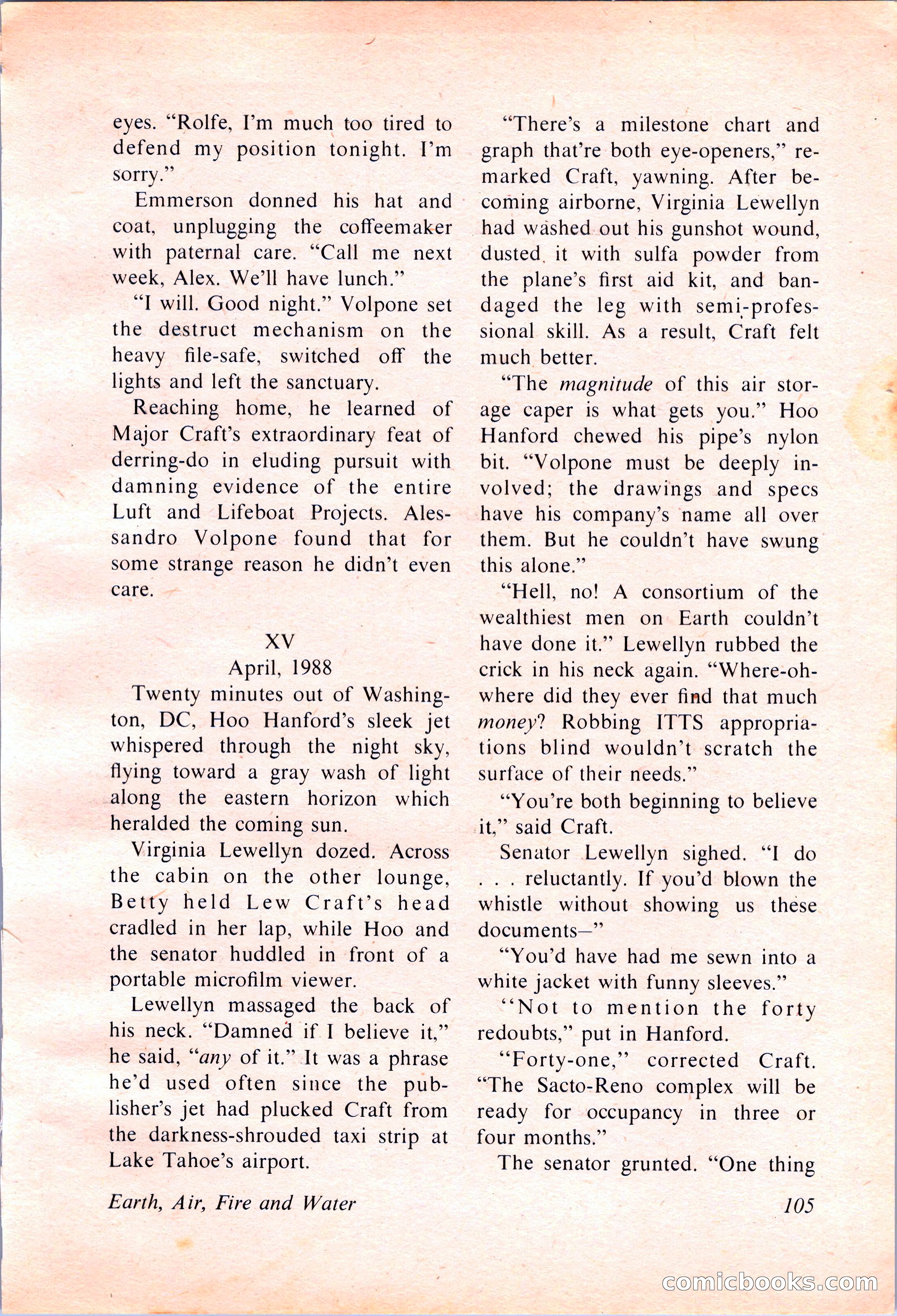 Analog Science Fiction and Fact, April 1974 — page 105 of 180