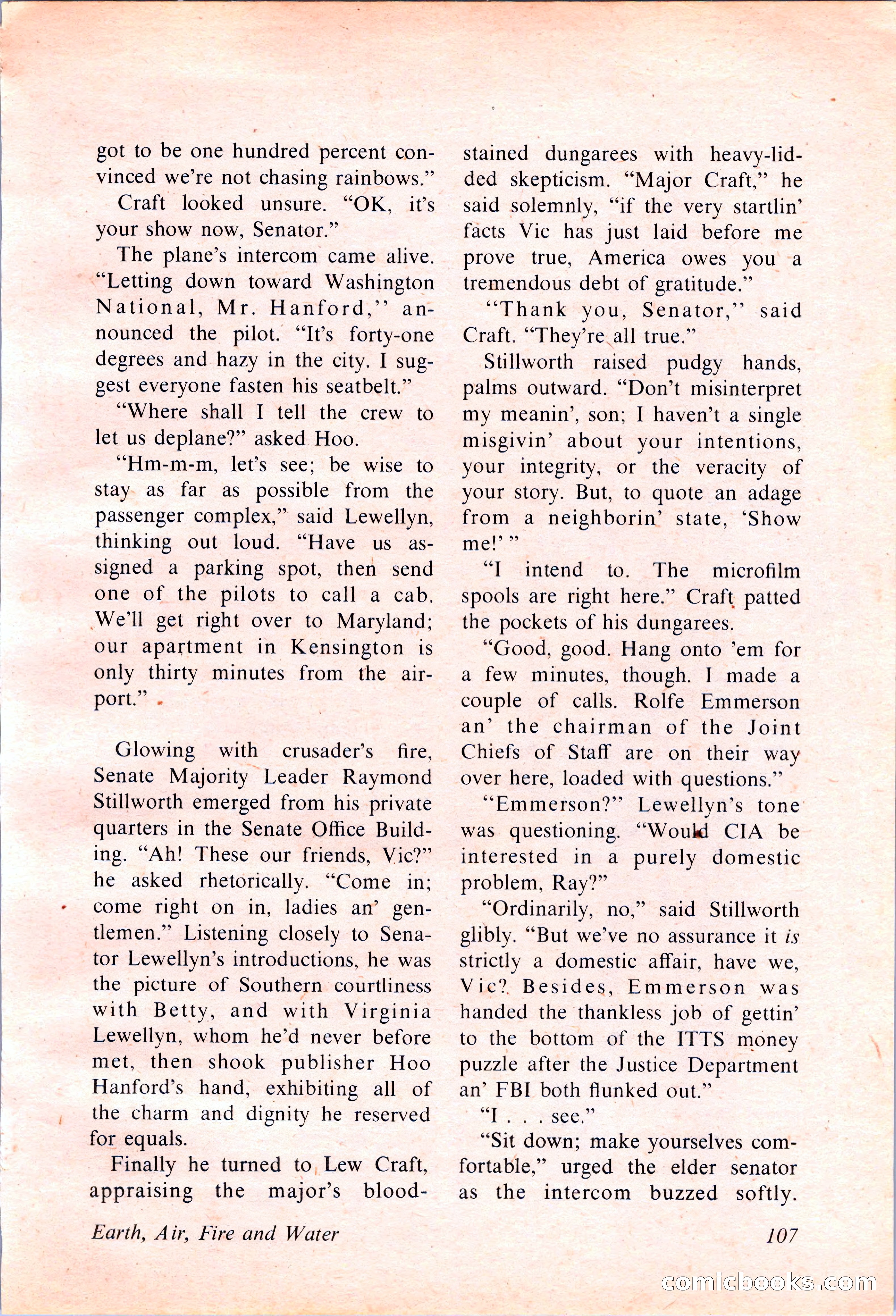Analog Science Fiction and Fact, April 1974 — page 107 of 180