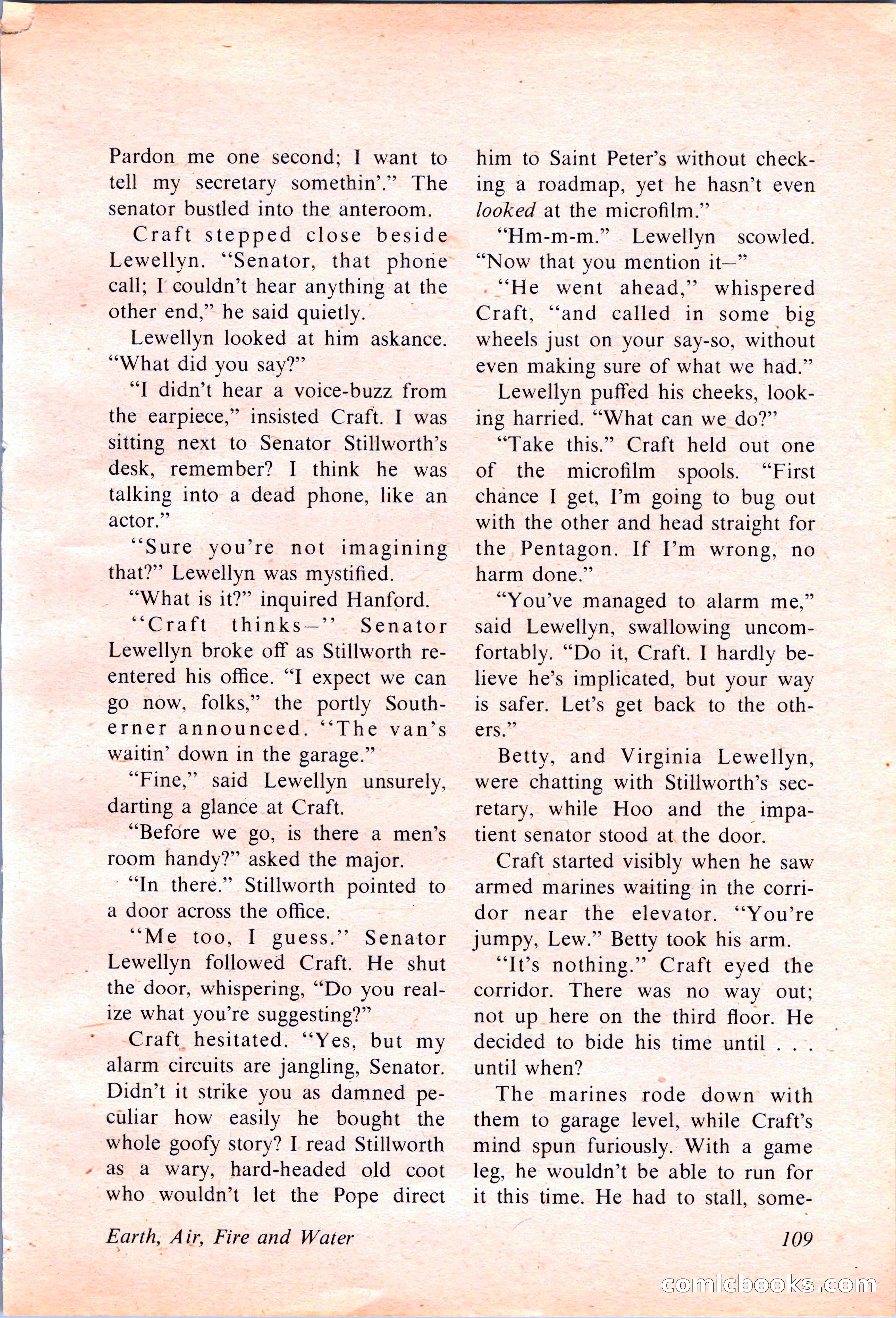 Analog Science Fiction and Fact, April 1974 — page 109 of 180