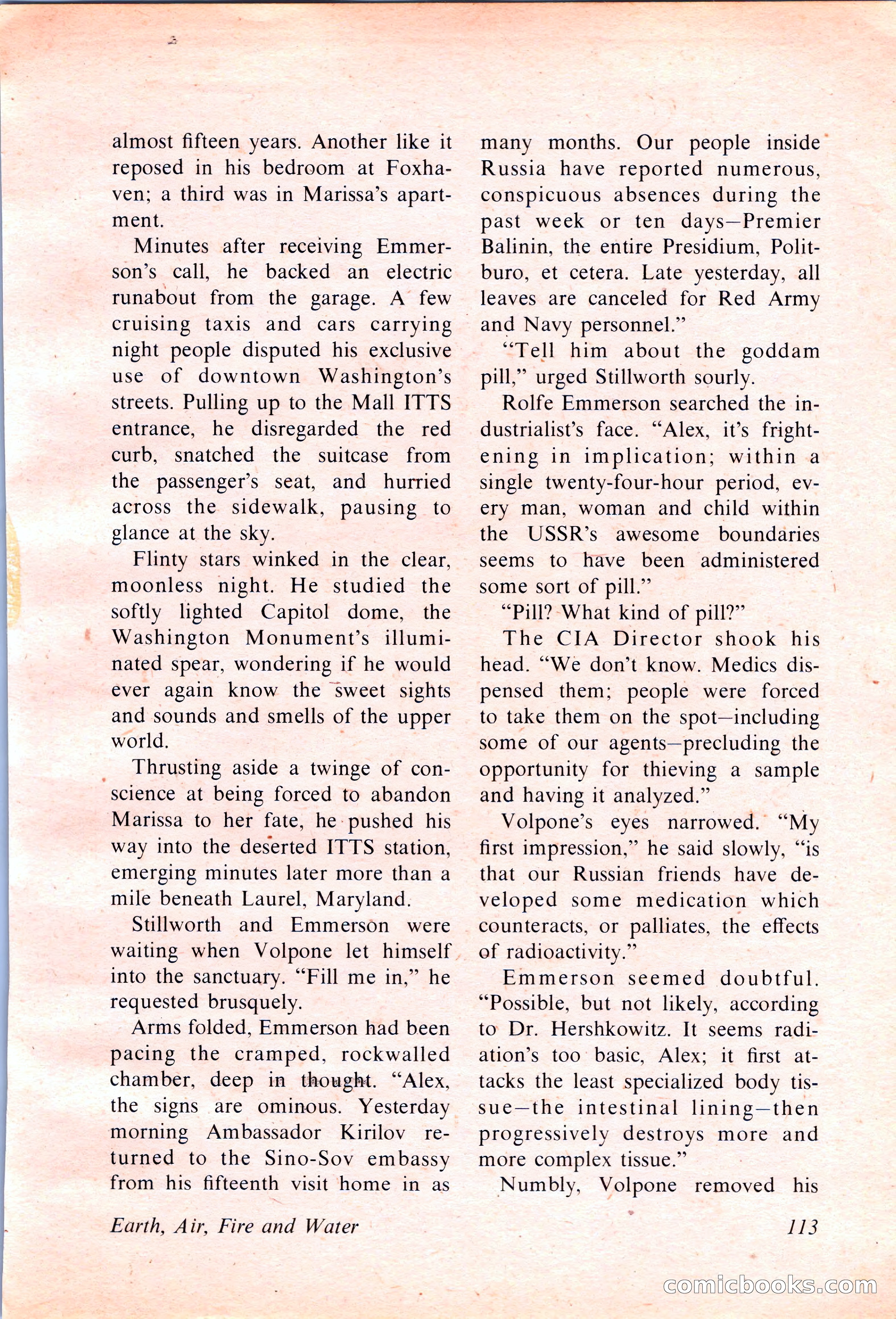 Analog Science Fiction and Fact, April 1974 — page 113 of 180