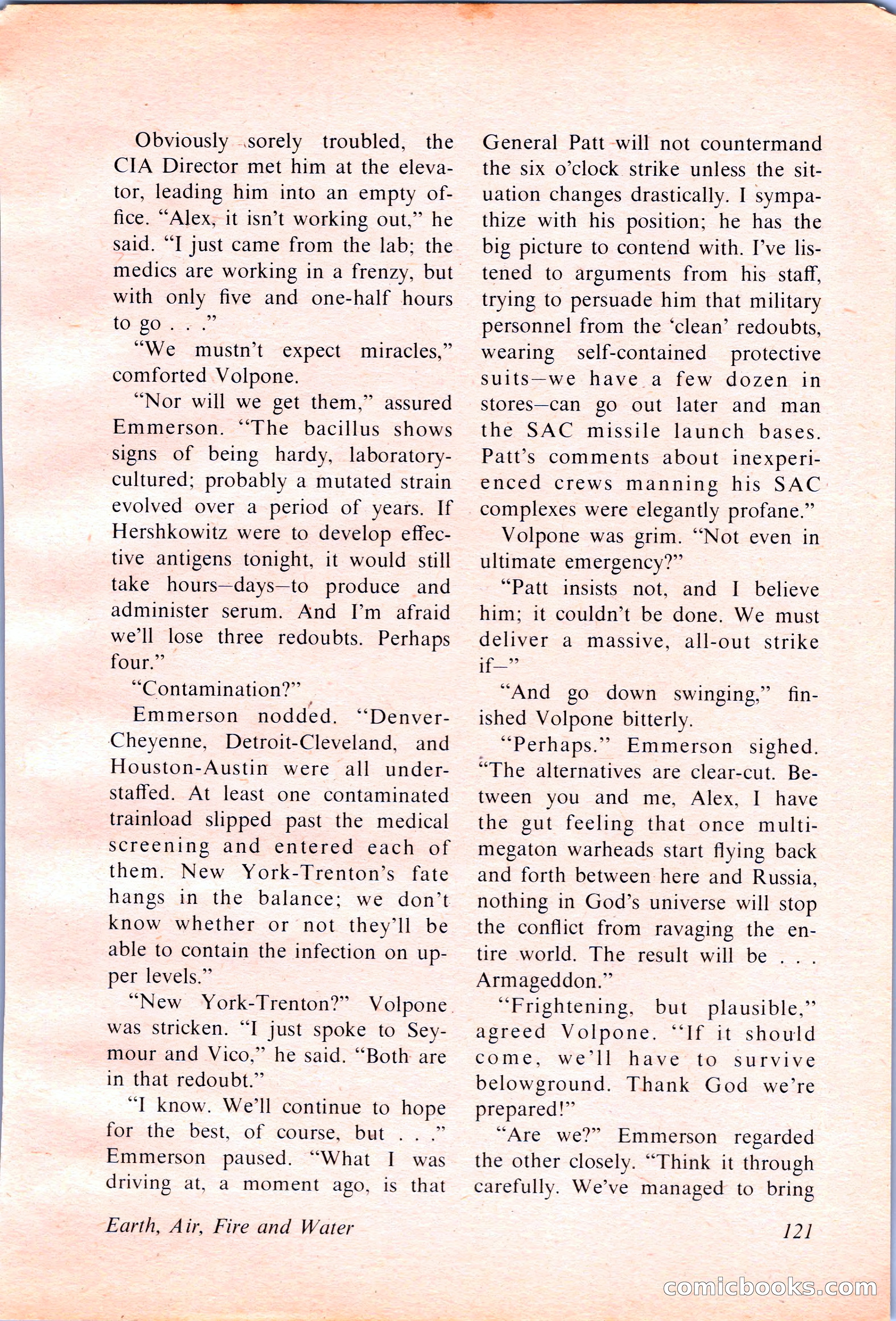 Analog Science Fiction and Fact, April 1974 — page 121 of 180