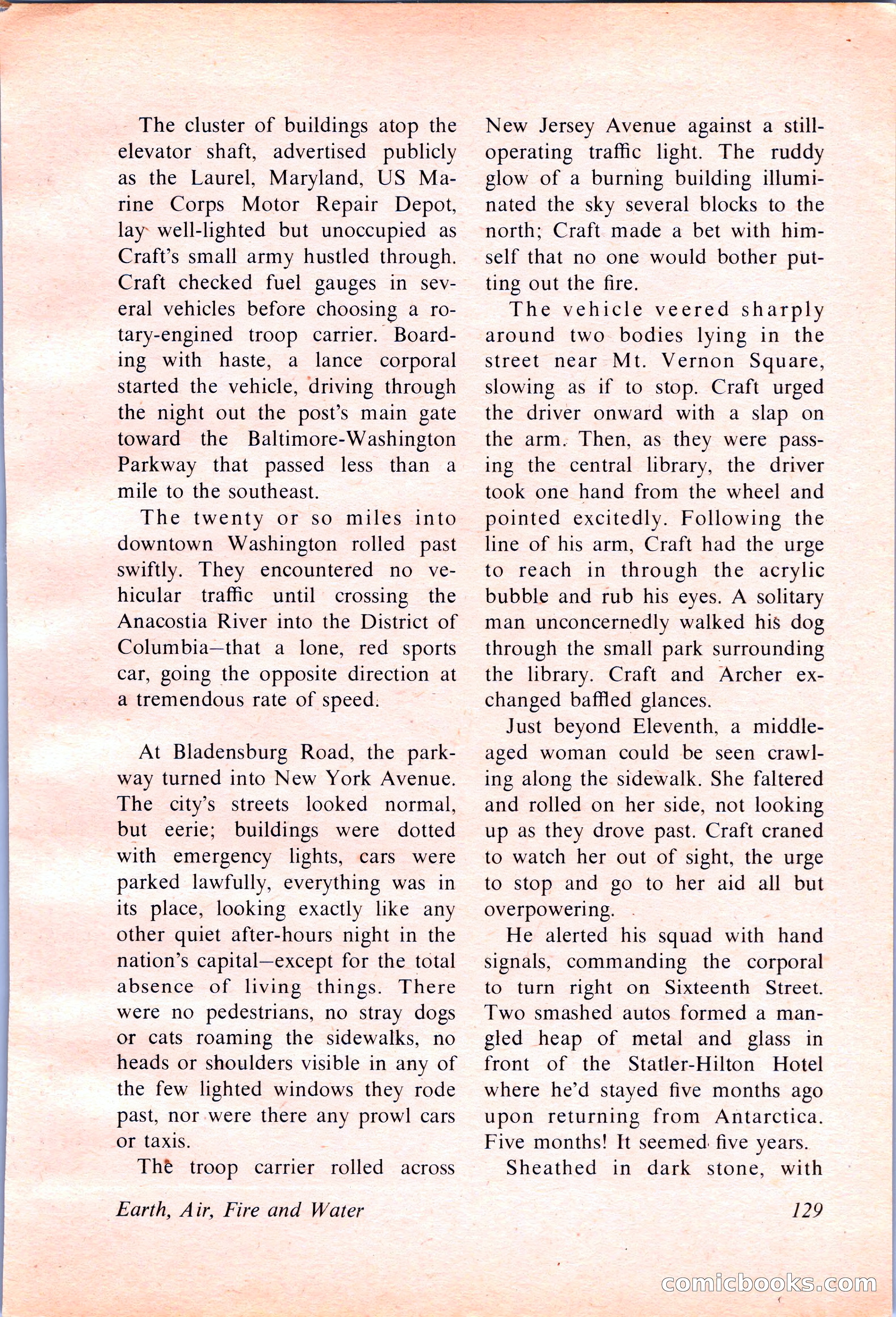 Analog Science Fiction and Fact, April 1974 — page 129 of 180