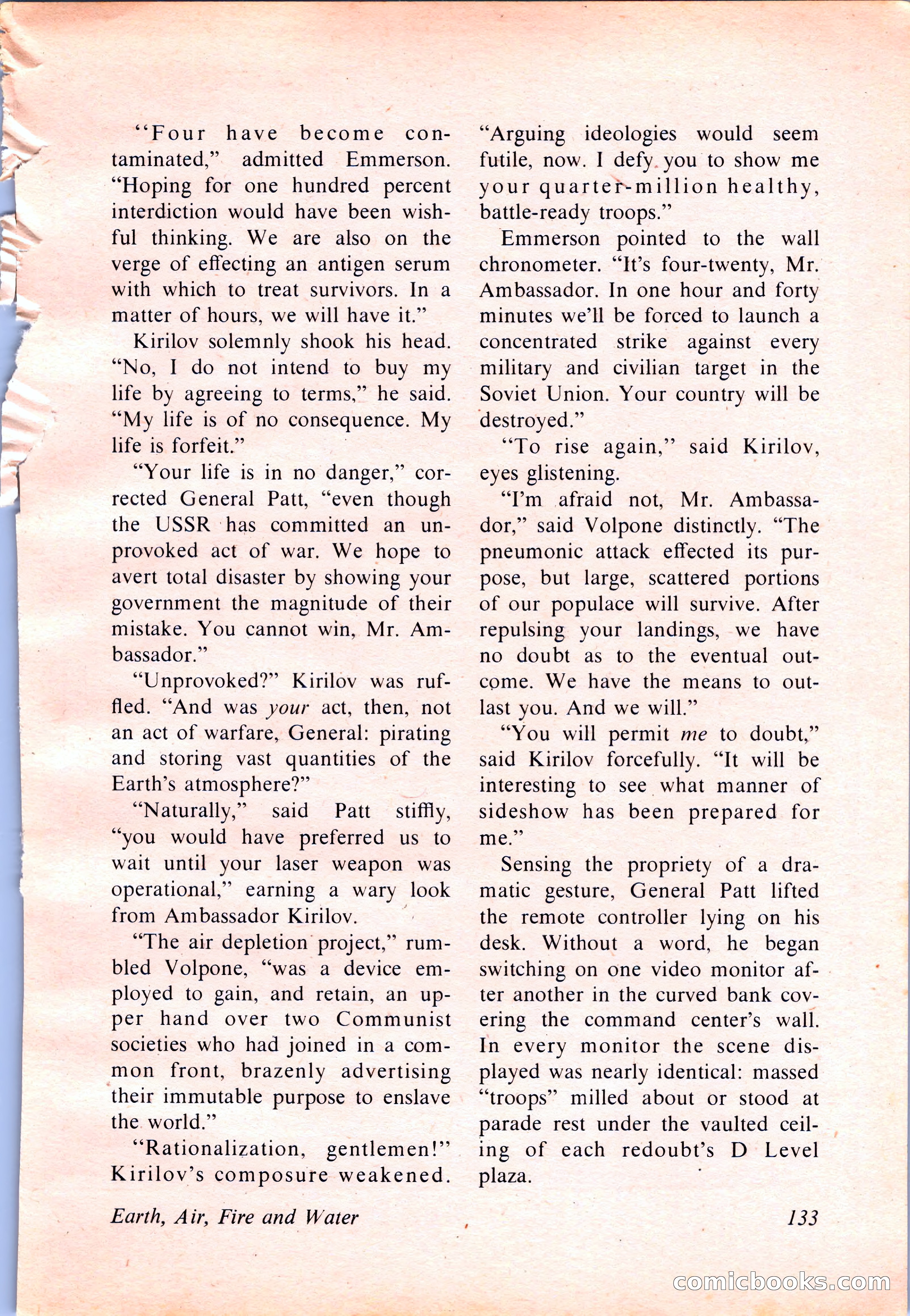 Analog Science Fiction and Fact, April 1974 — page 133 of 180