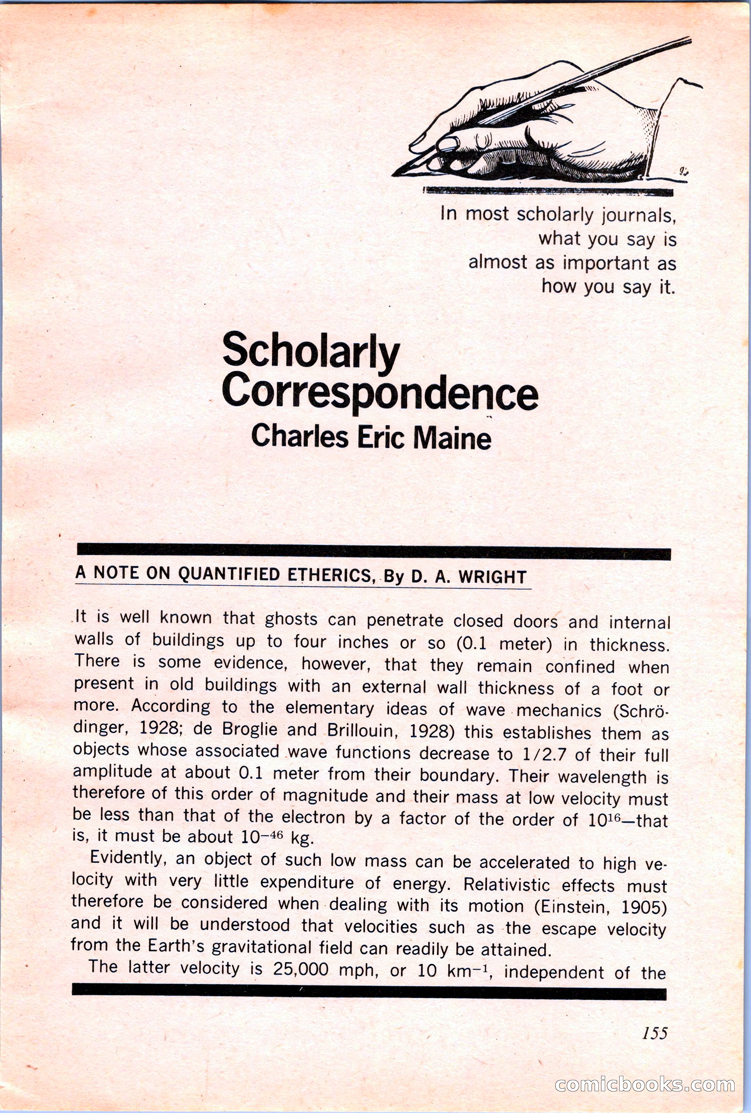Analog Science Fiction and Fact, April 1974 — page 155 of 180
