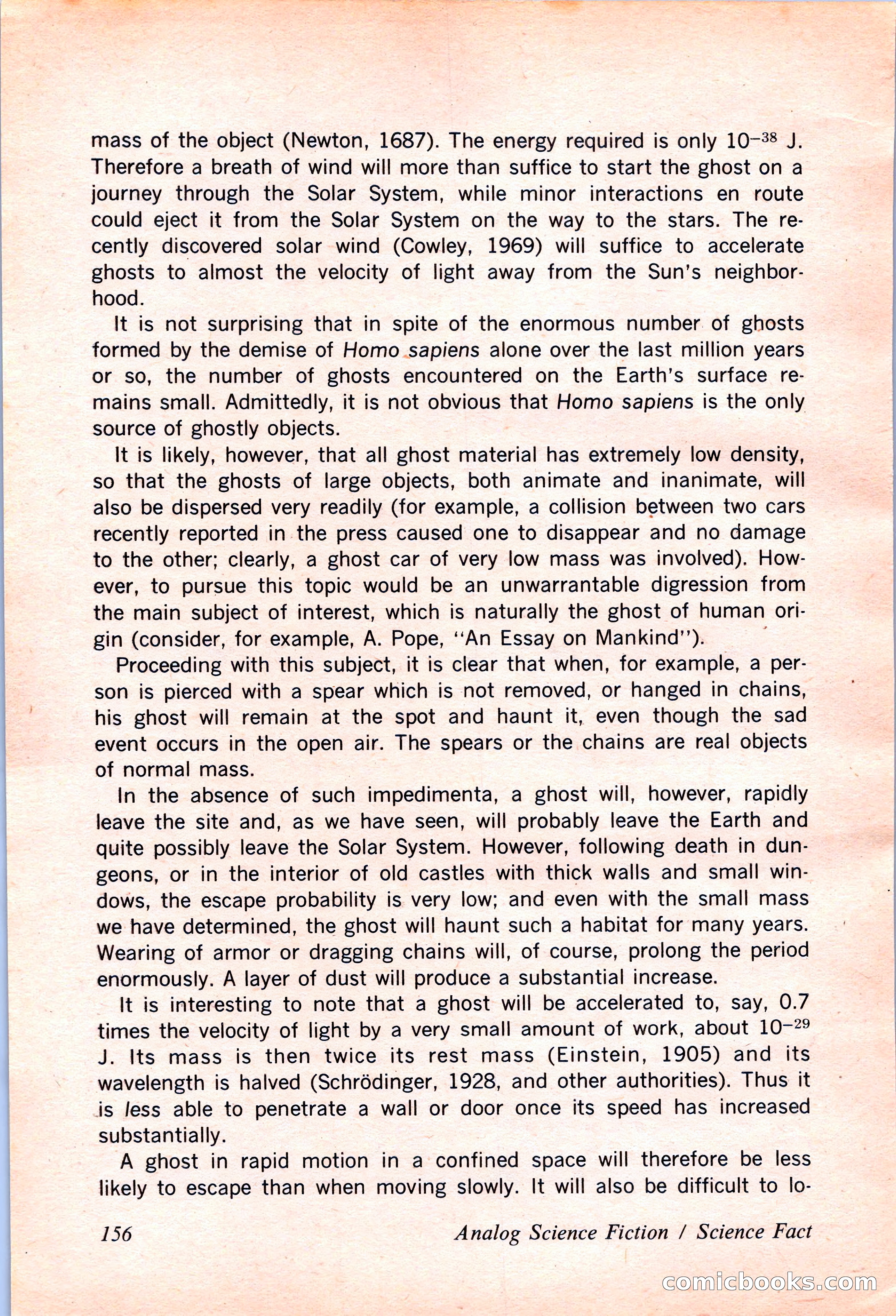 Analog Science Fiction and Fact, April 1974 — page 156 of 180