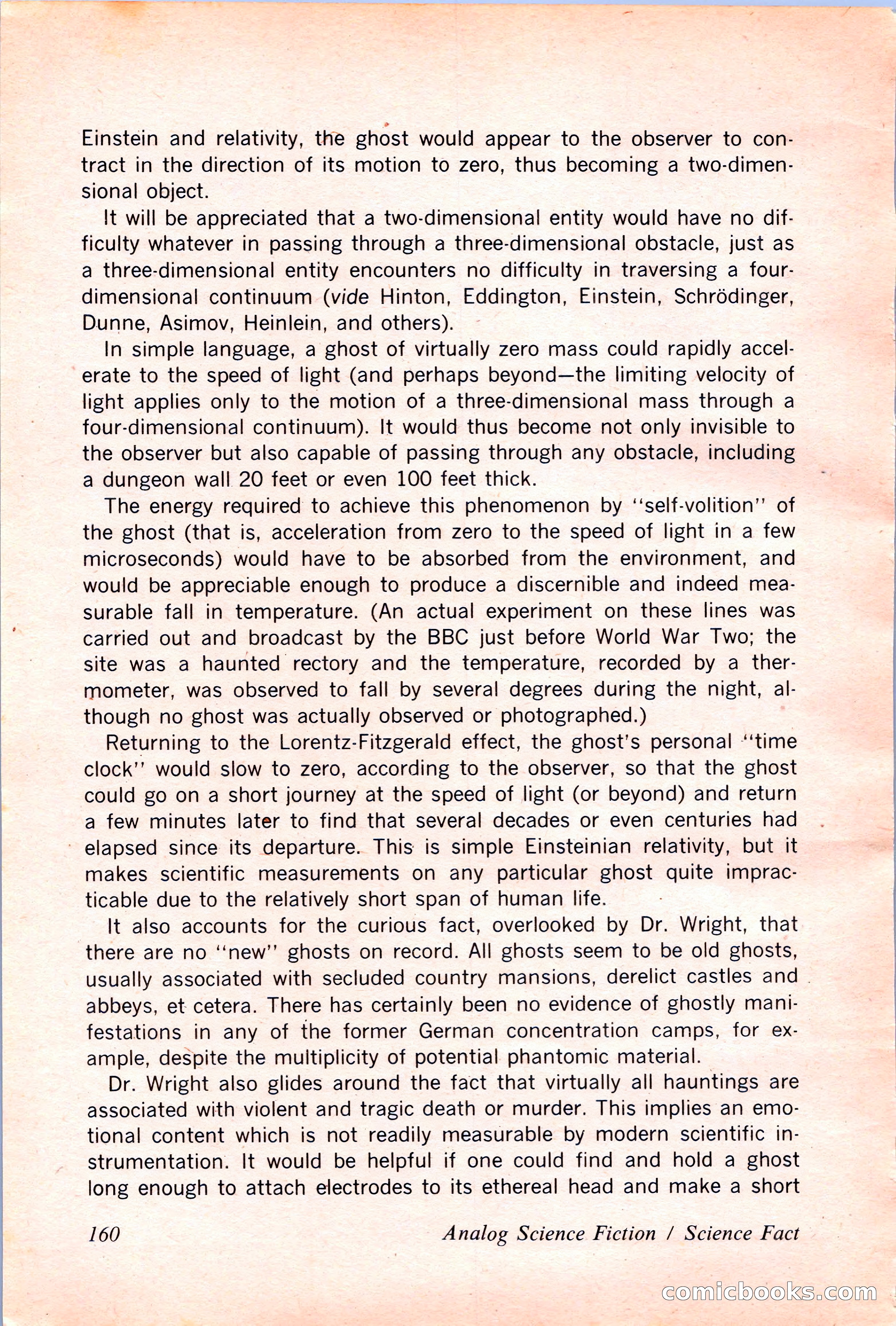 Analog Science Fiction and Fact, April 1974 — page 160 of 180