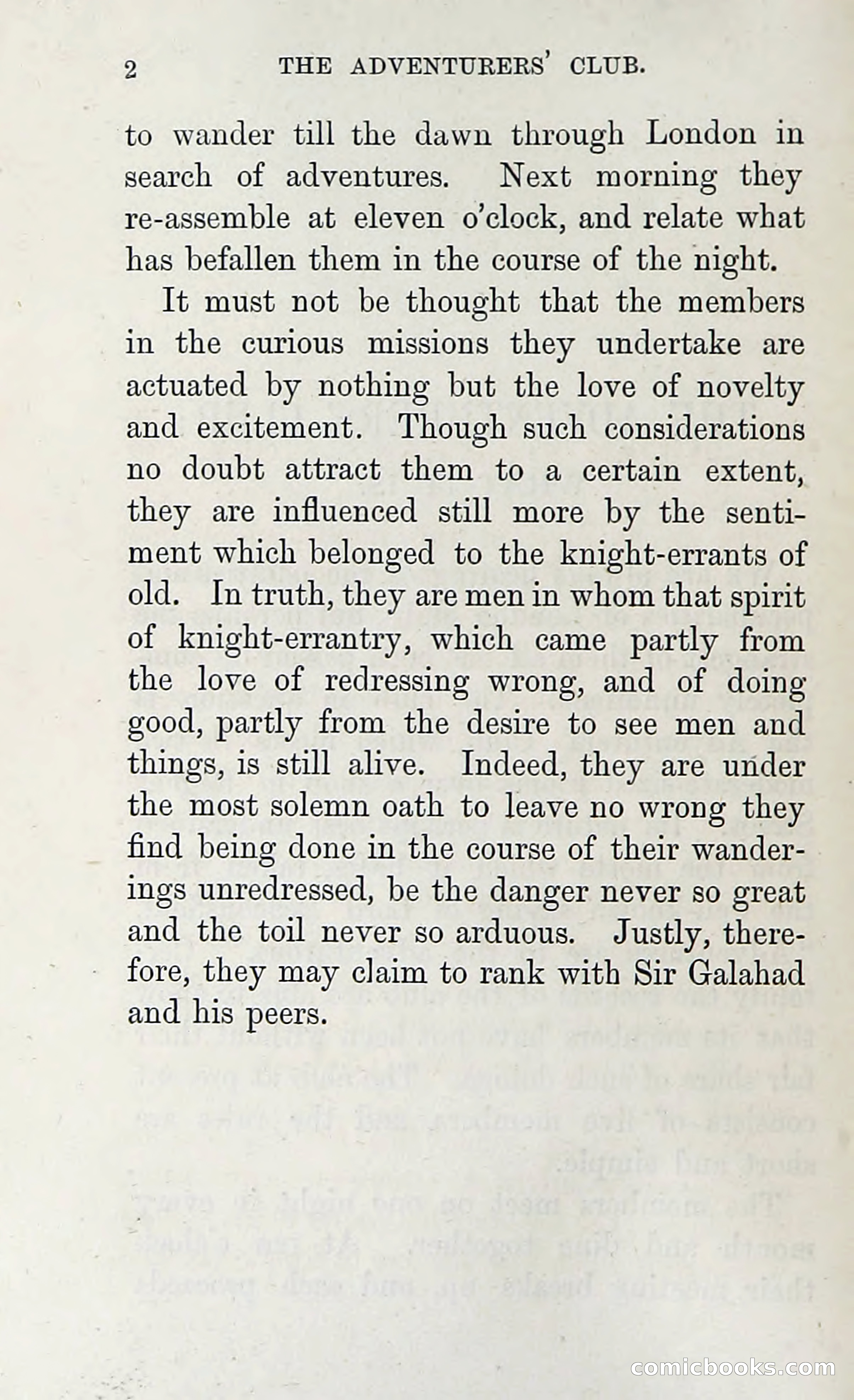 The Adventures of the Adventurers' Club: A Shocker in Six Shocks by Five Men & a Woman — page 8 of 132