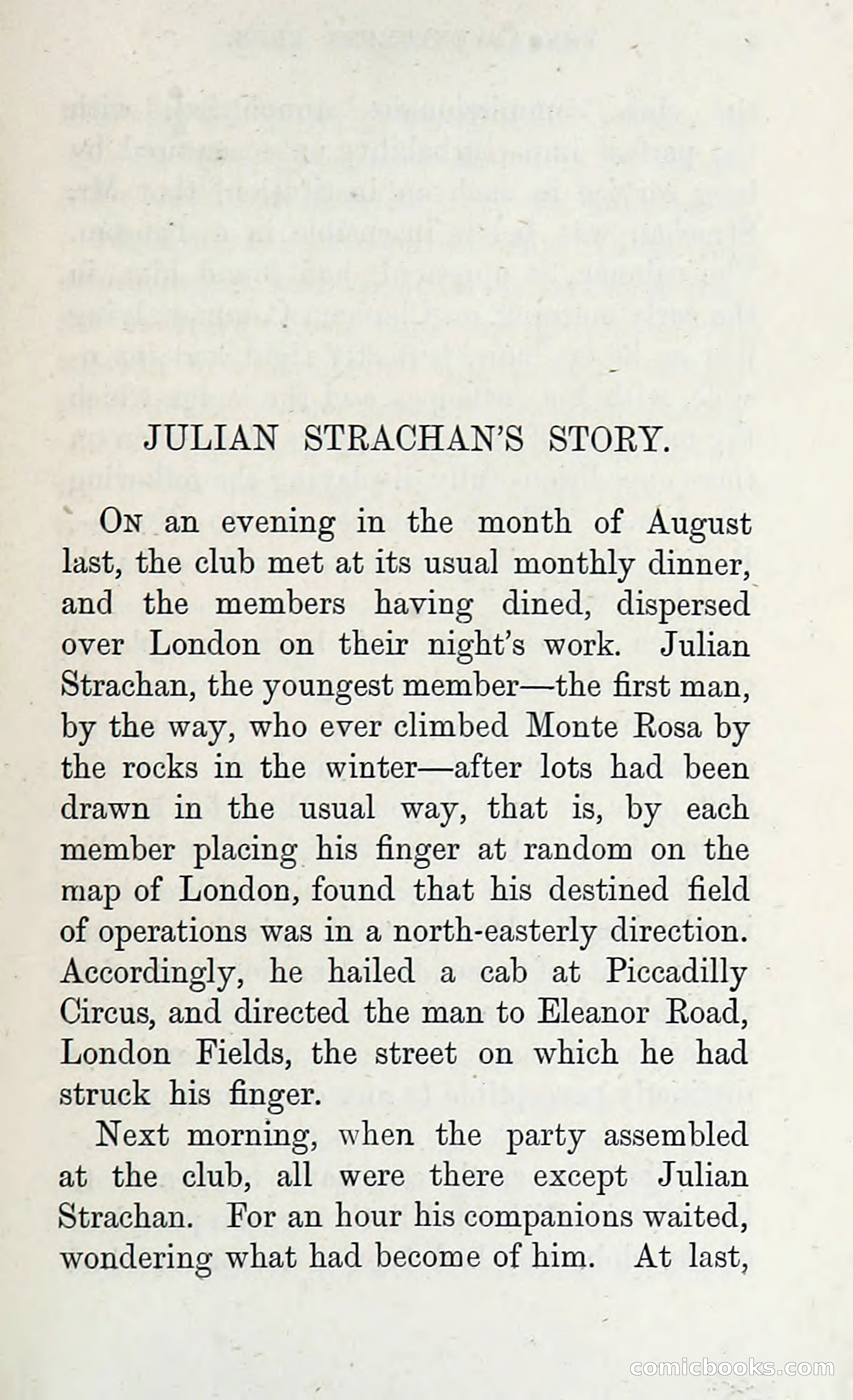 The Adventures of the Adventurers' Club: A Shocker in Six Shocks by Five Men & a Woman — page 9 of 132