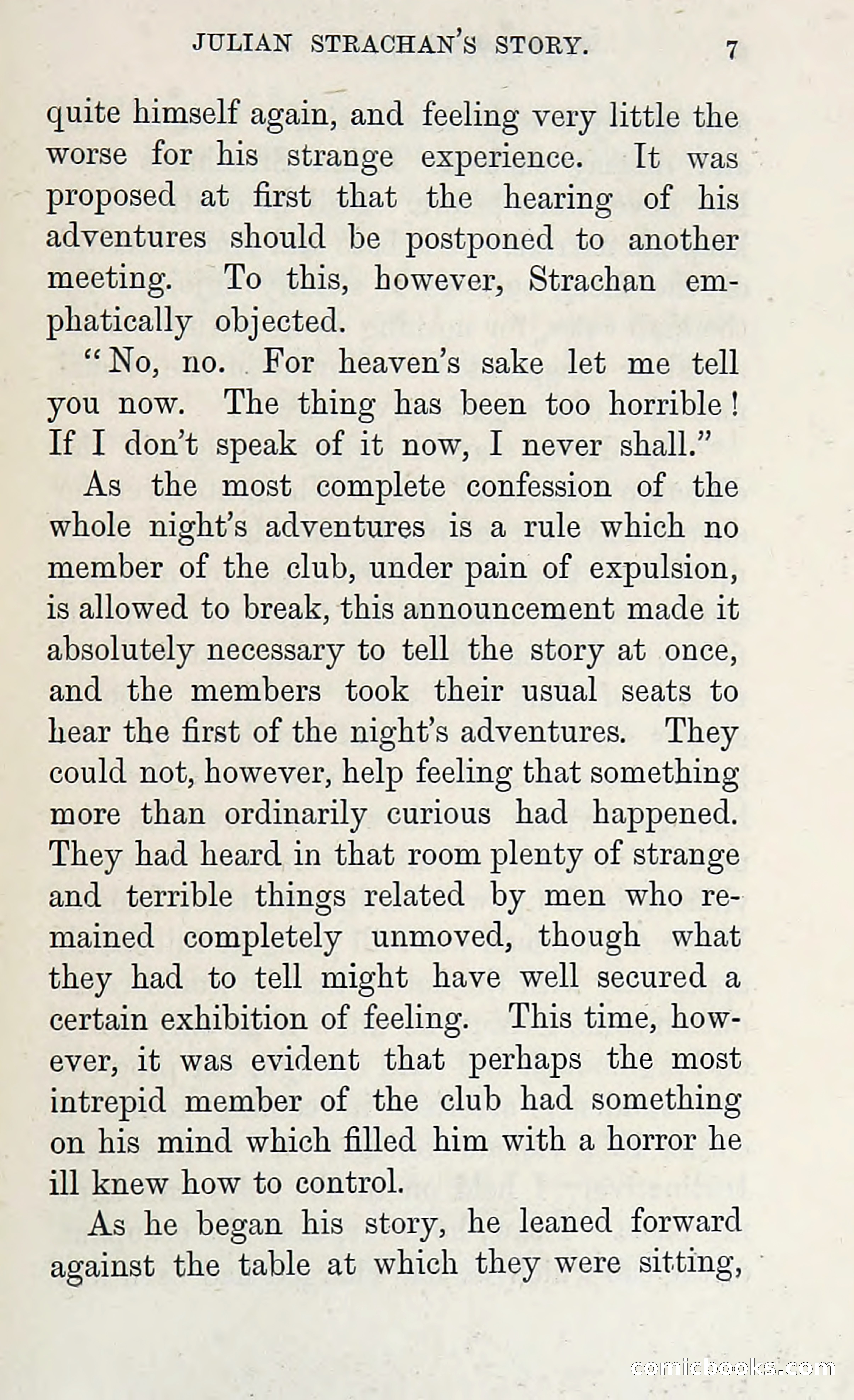 The Adventures of the Adventurers' Club: A Shocker in Six Shocks by Five Men & a Woman — page 13 of 132