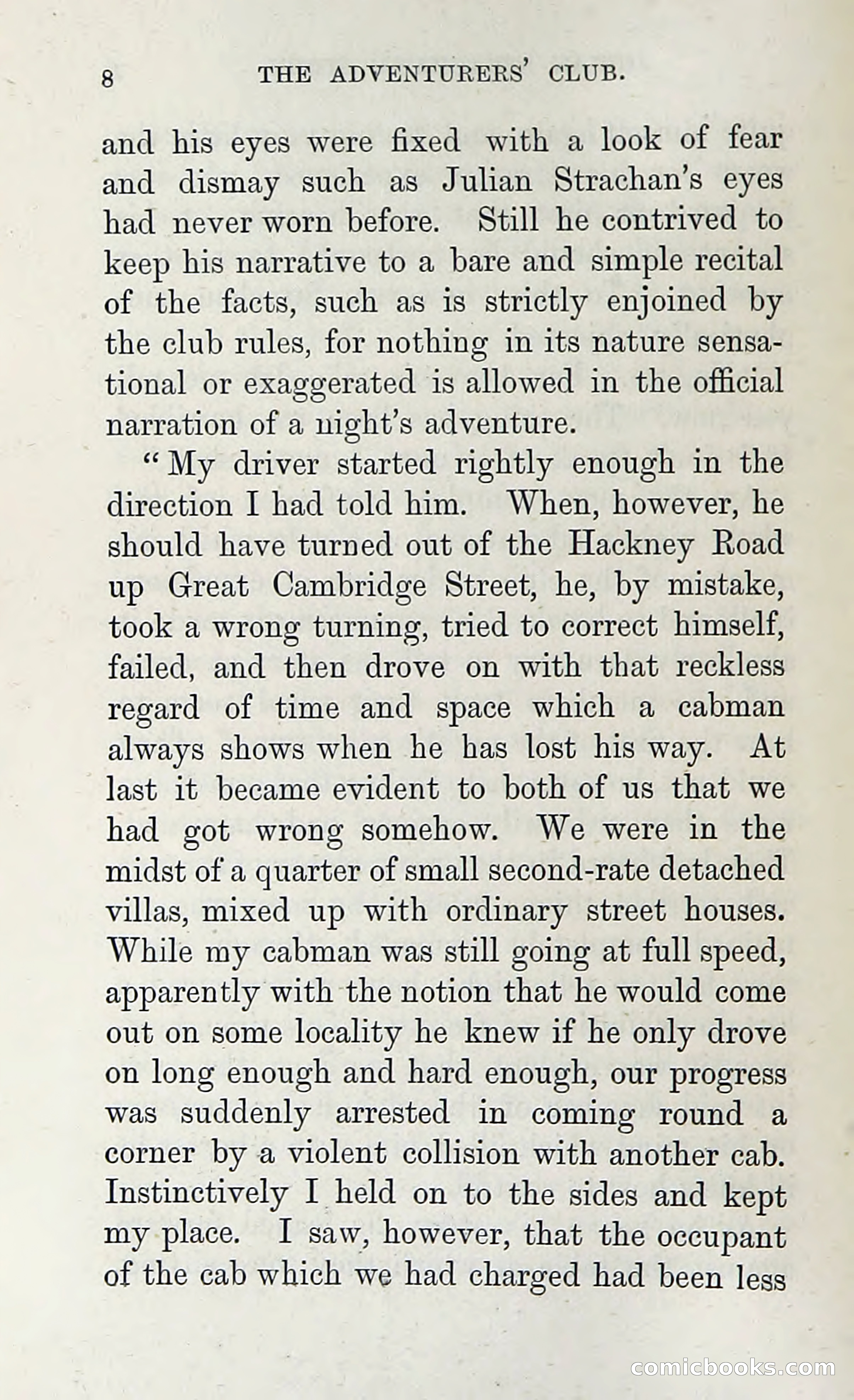 The Adventures of the Adventurers' Club: A Shocker in Six Shocks by Five Men & a Woman — page 14 of 132