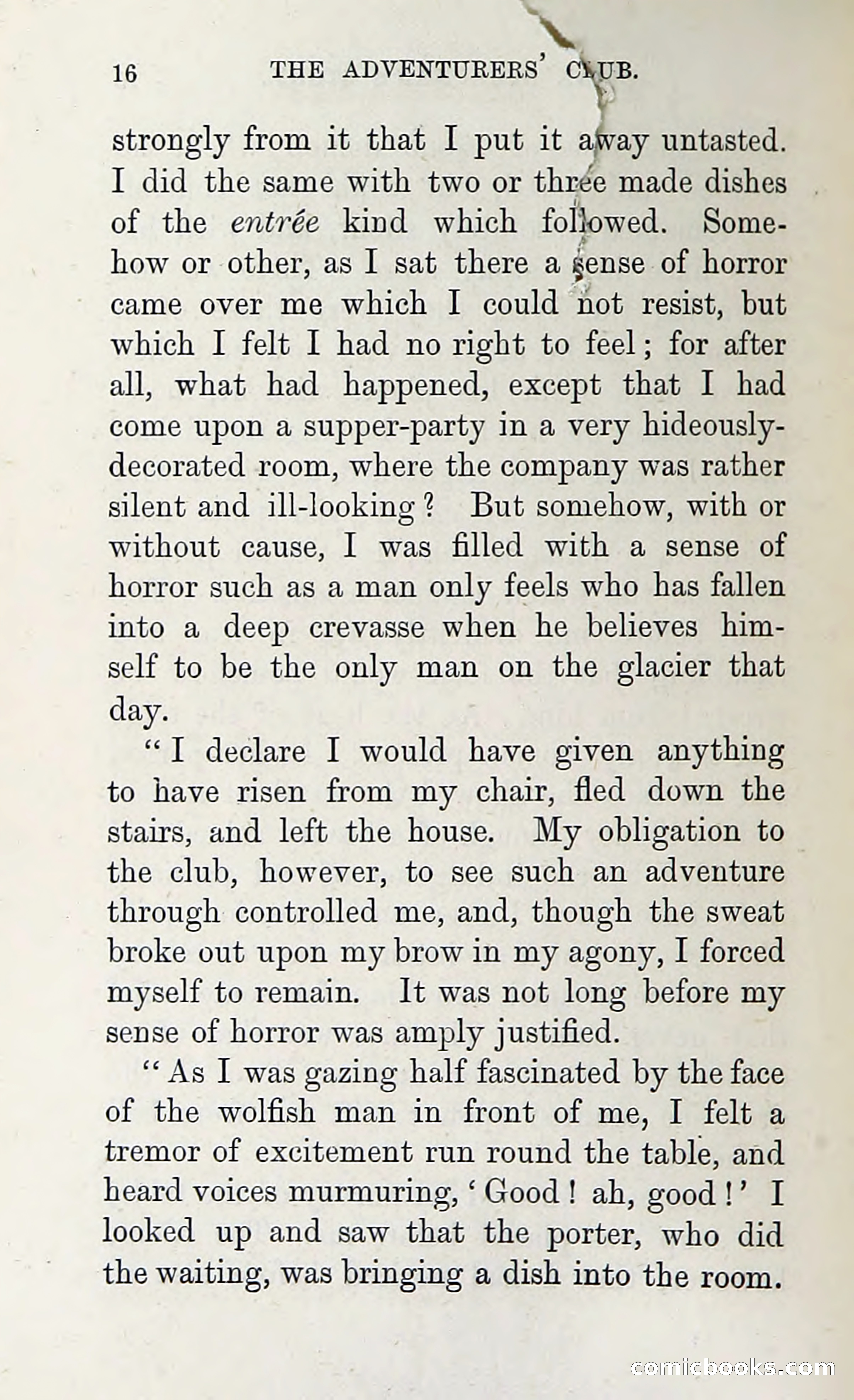 The Adventures of the Adventurers' Club: A Shocker in Six Shocks by Five Men & a Woman — page 22 of 132