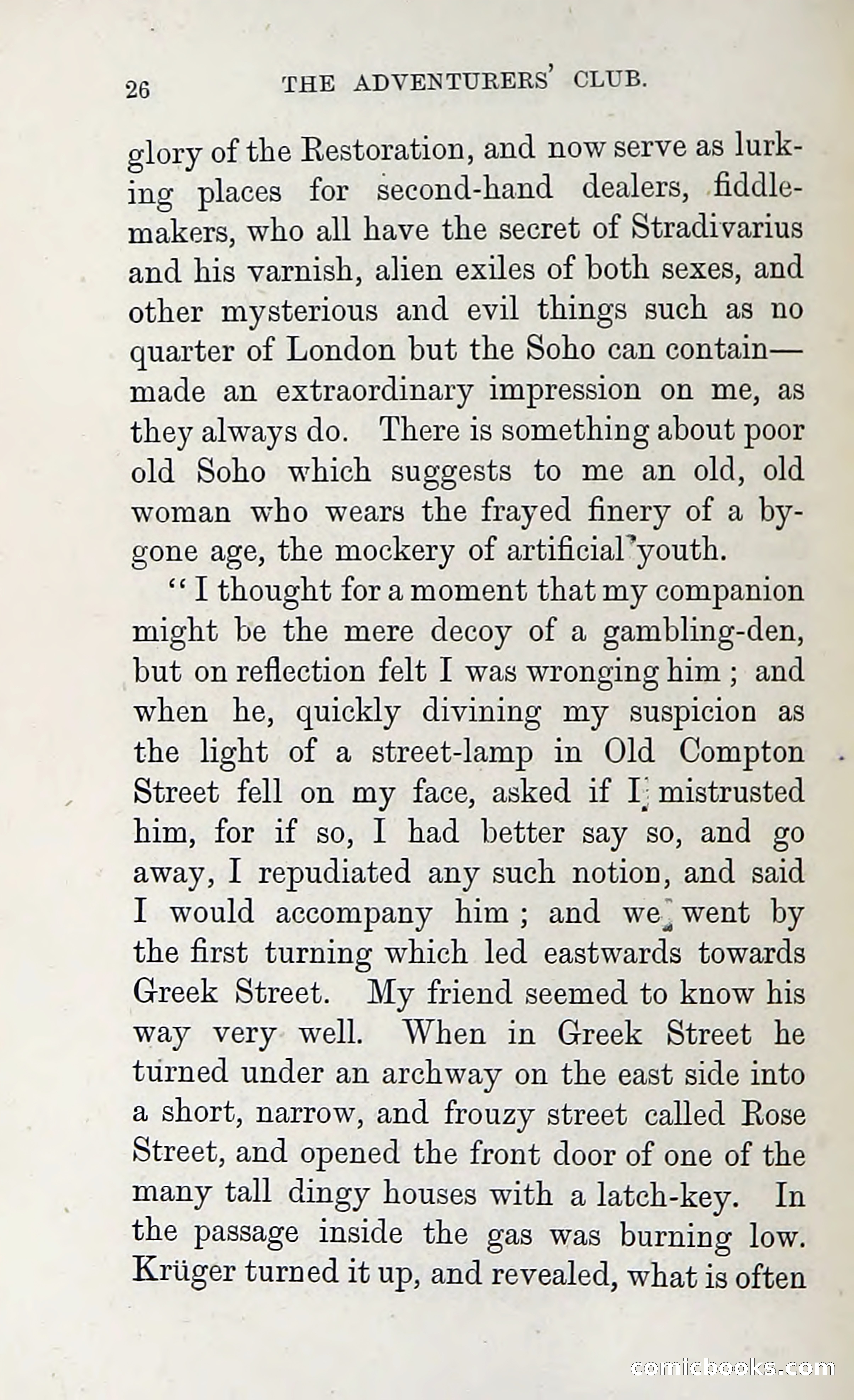 The Adventures of the Adventurers' Club: A Shocker in Six Shocks by Five Men & a Woman — page 32 of 132