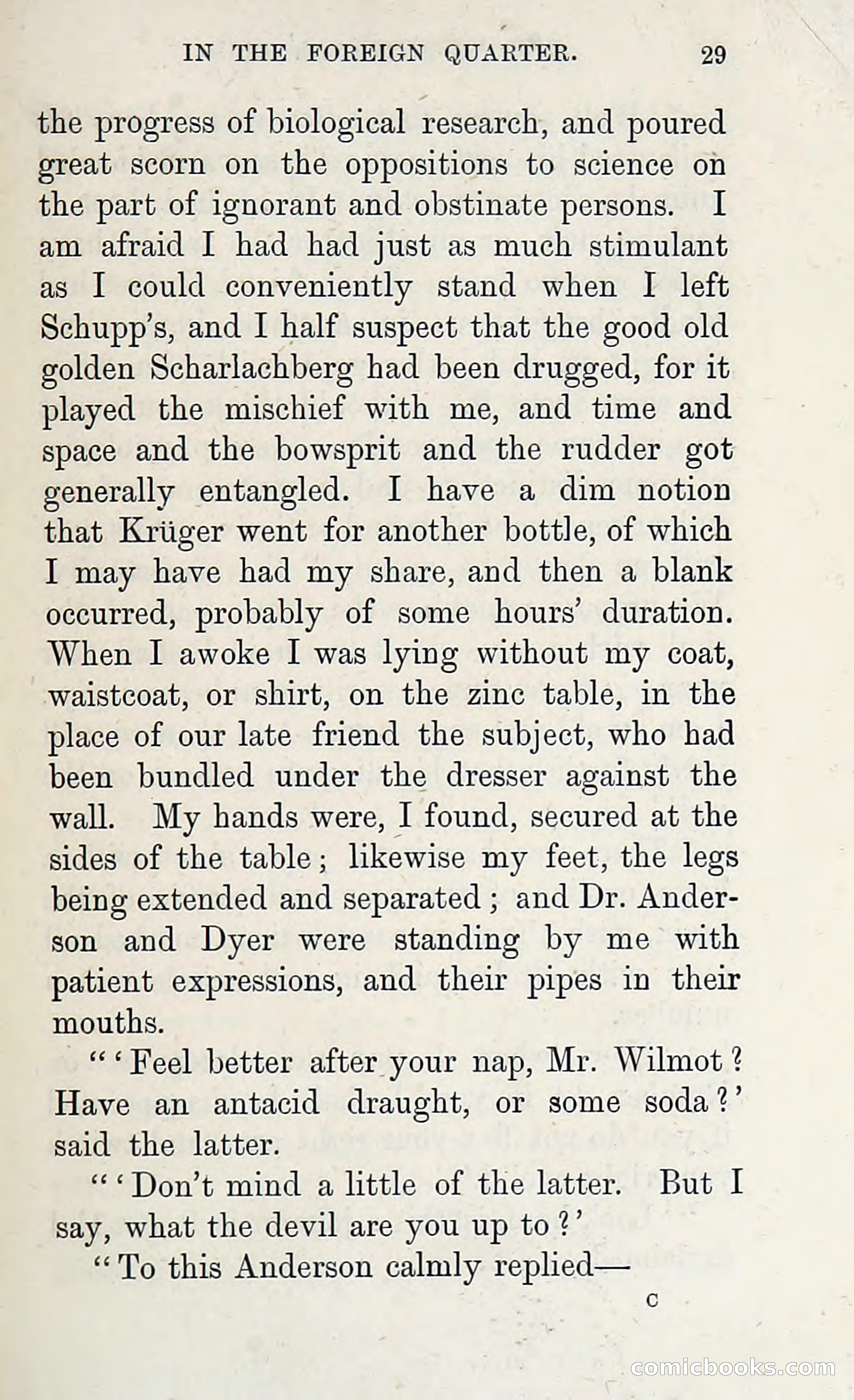 The Adventures of the Adventurers' Club: A Shocker in Six Shocks by Five Men & a Woman — page 35 of 132