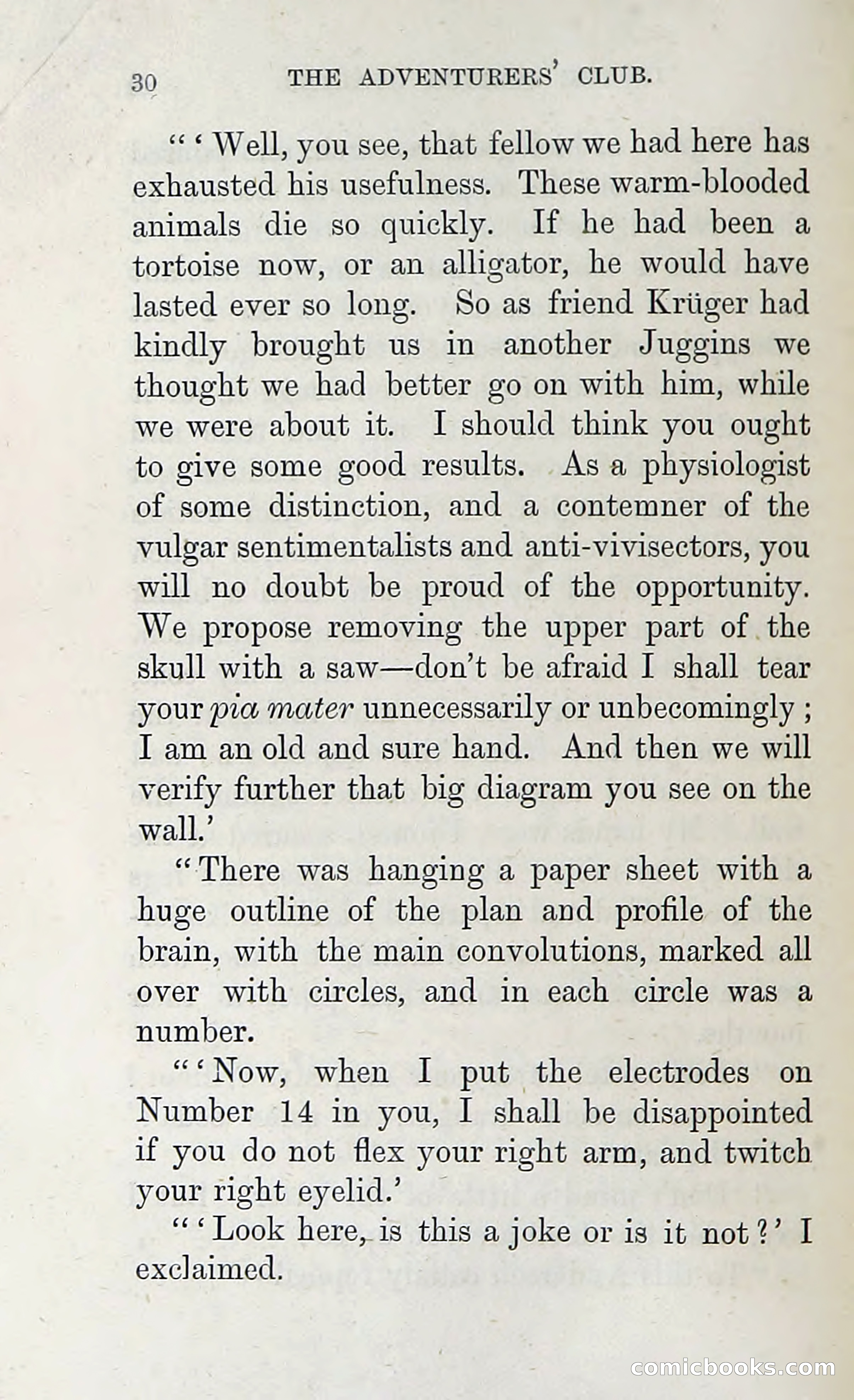 The Adventures of the Adventurers' Club: A Shocker in Six Shocks by Five Men & a Woman — page 36 of 132