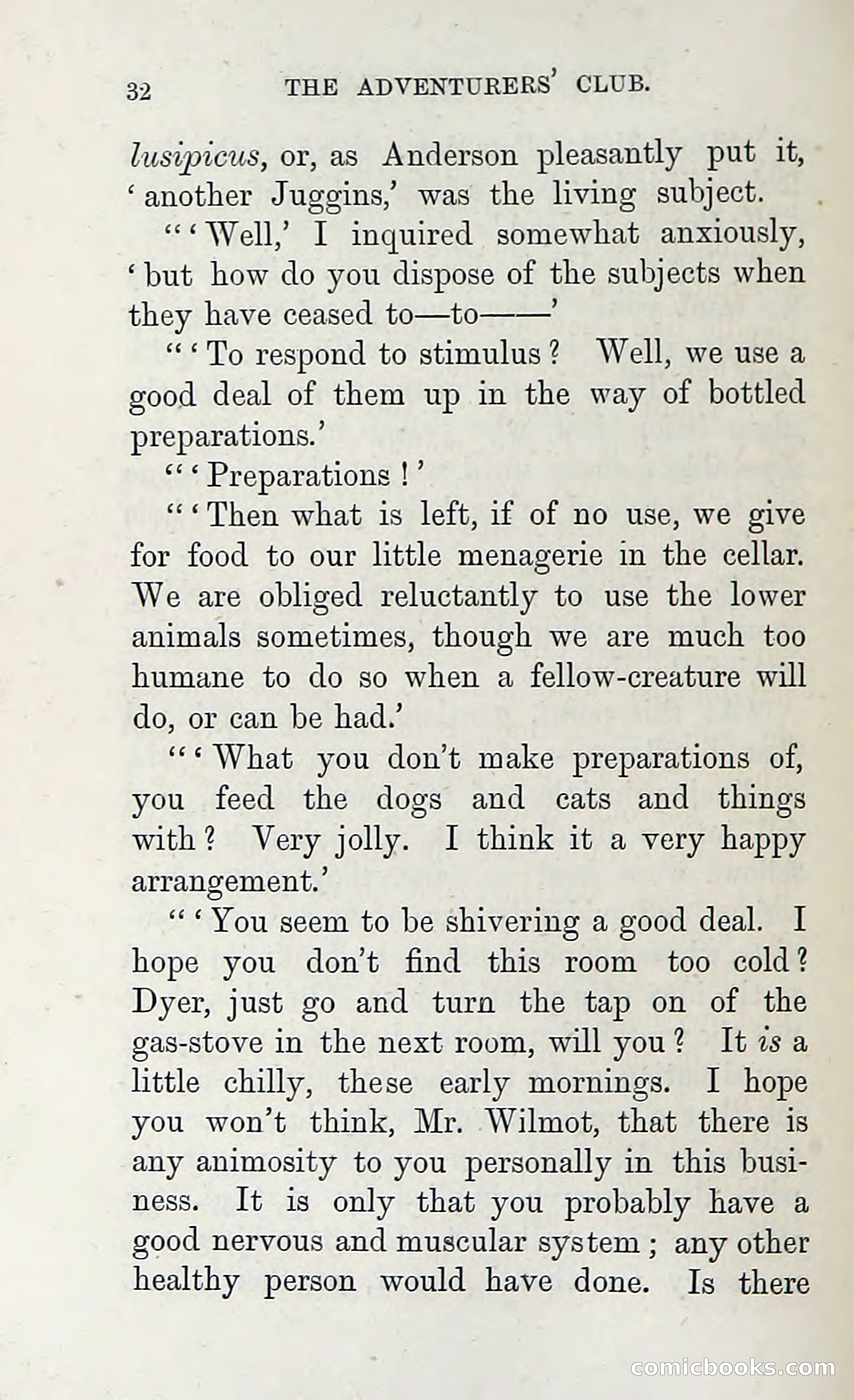 The Adventures of the Adventurers' Club: A Shocker in Six Shocks by Five Men & a Woman — page 38 of 132