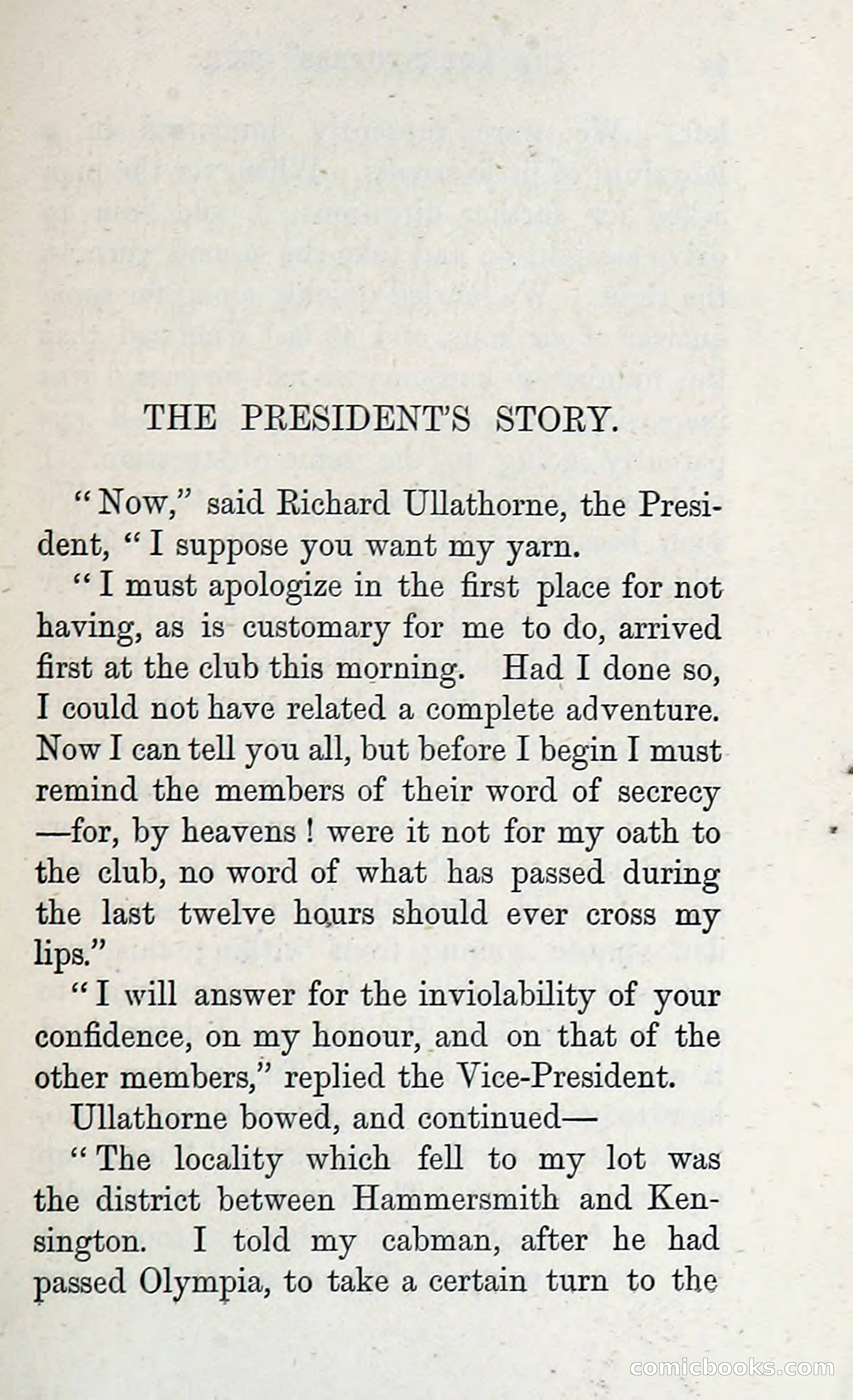 The Adventures of the Adventurers' Club: A Shocker in Six Shocks by Five Men & a Woman — page 41 of 132